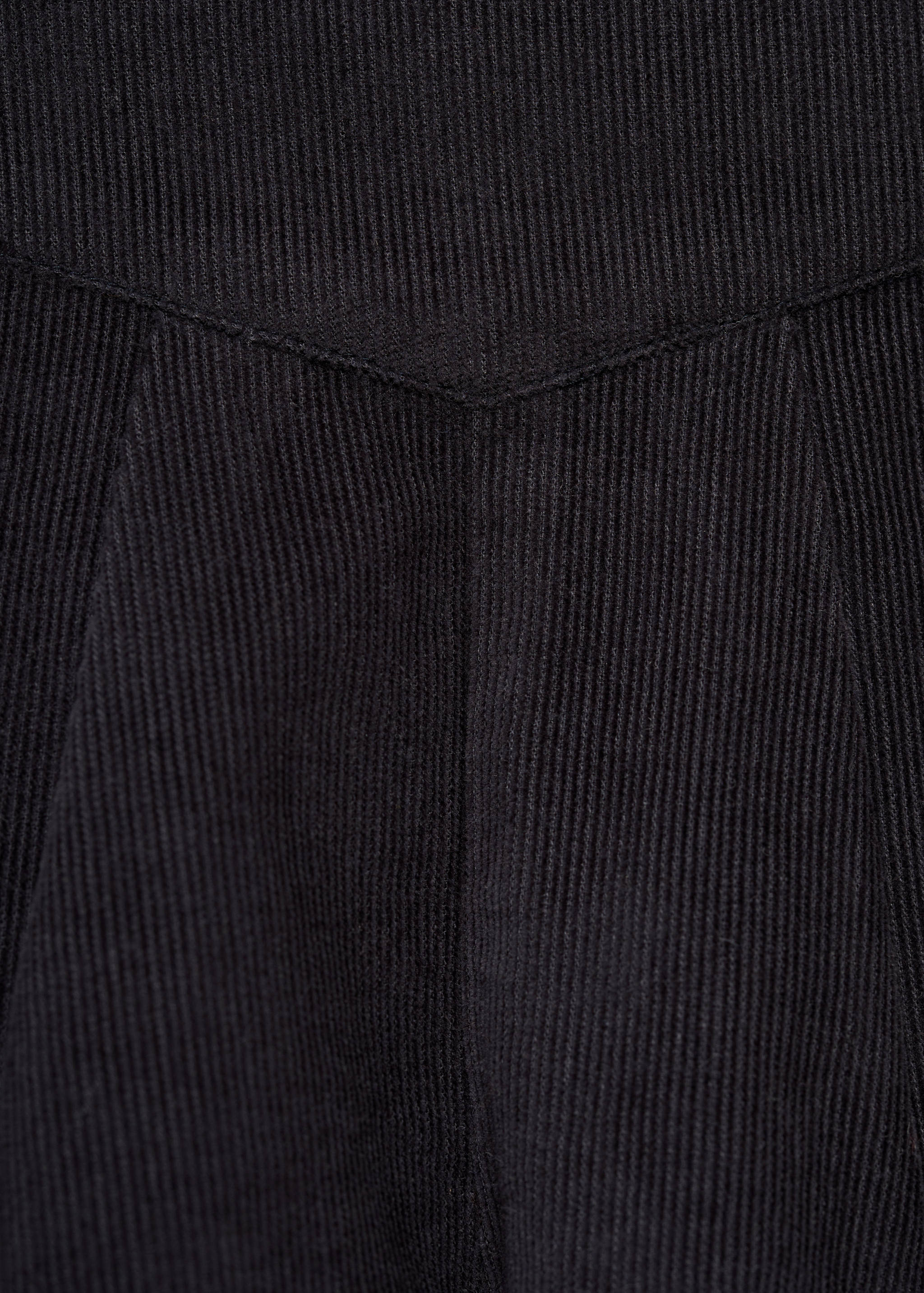Textured corduroy shorts - Details of the article 8