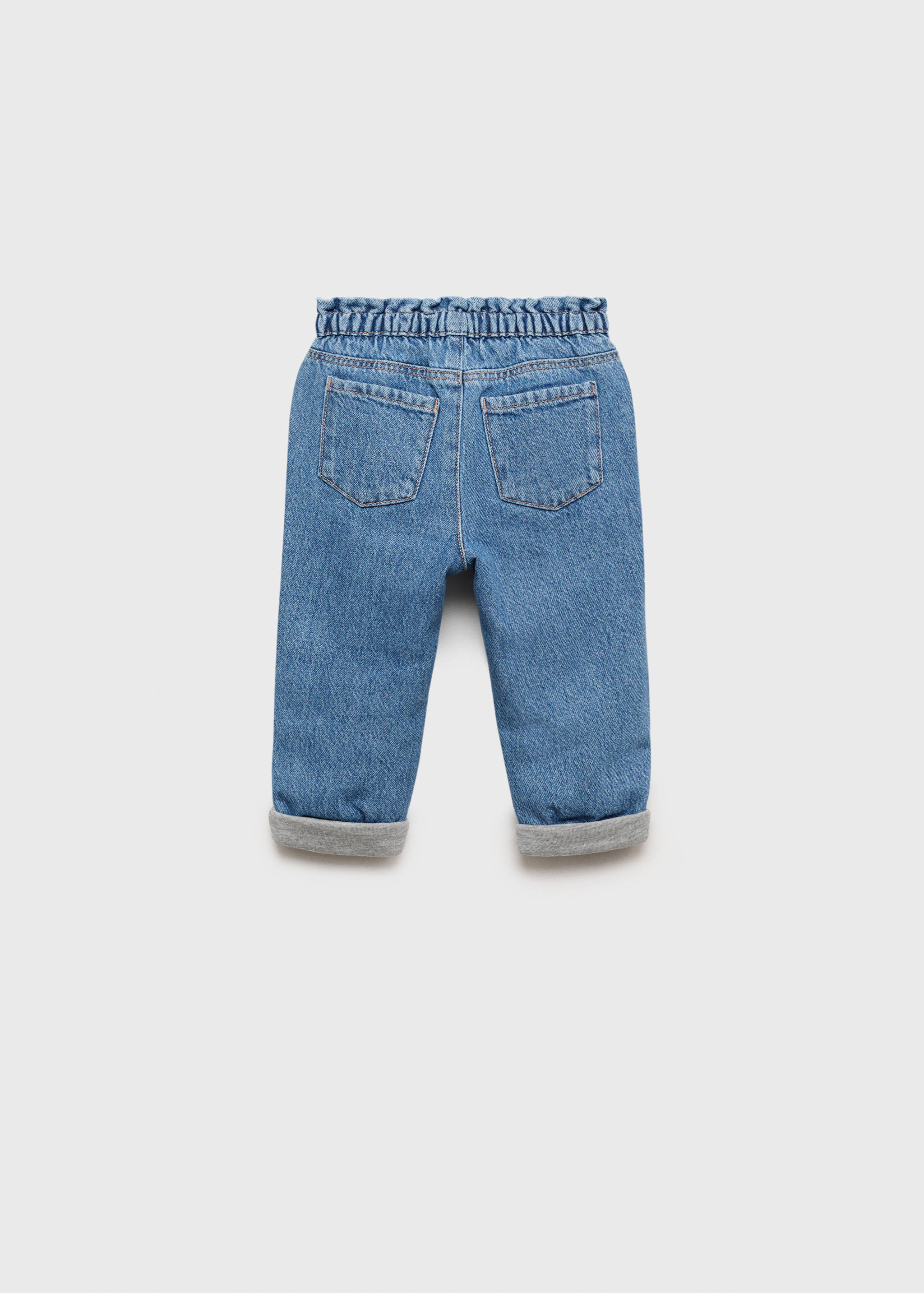 Jeans paperbag inner lining - Reverse of the article