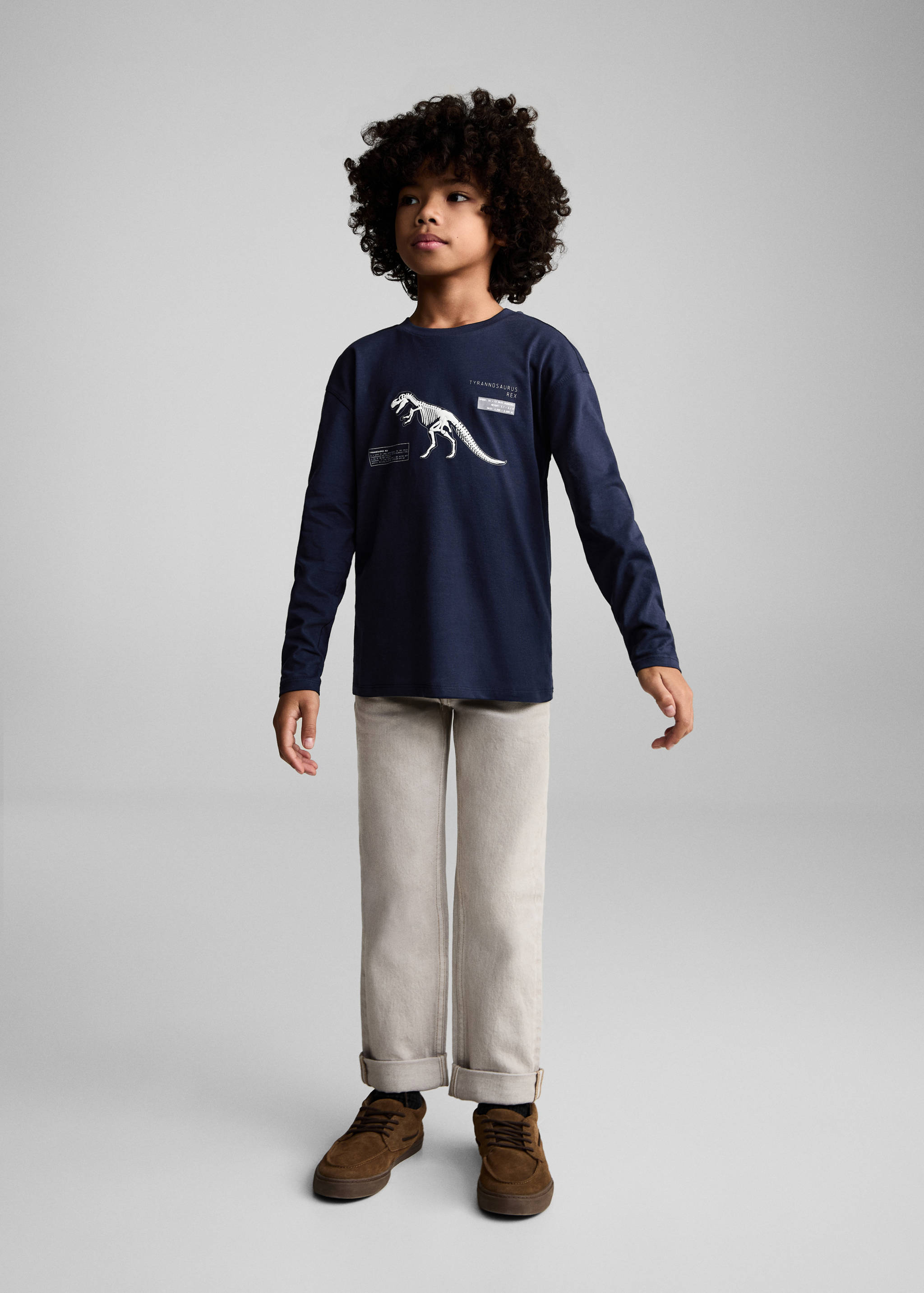 T-shirt imprimé dinosaure - Plan général