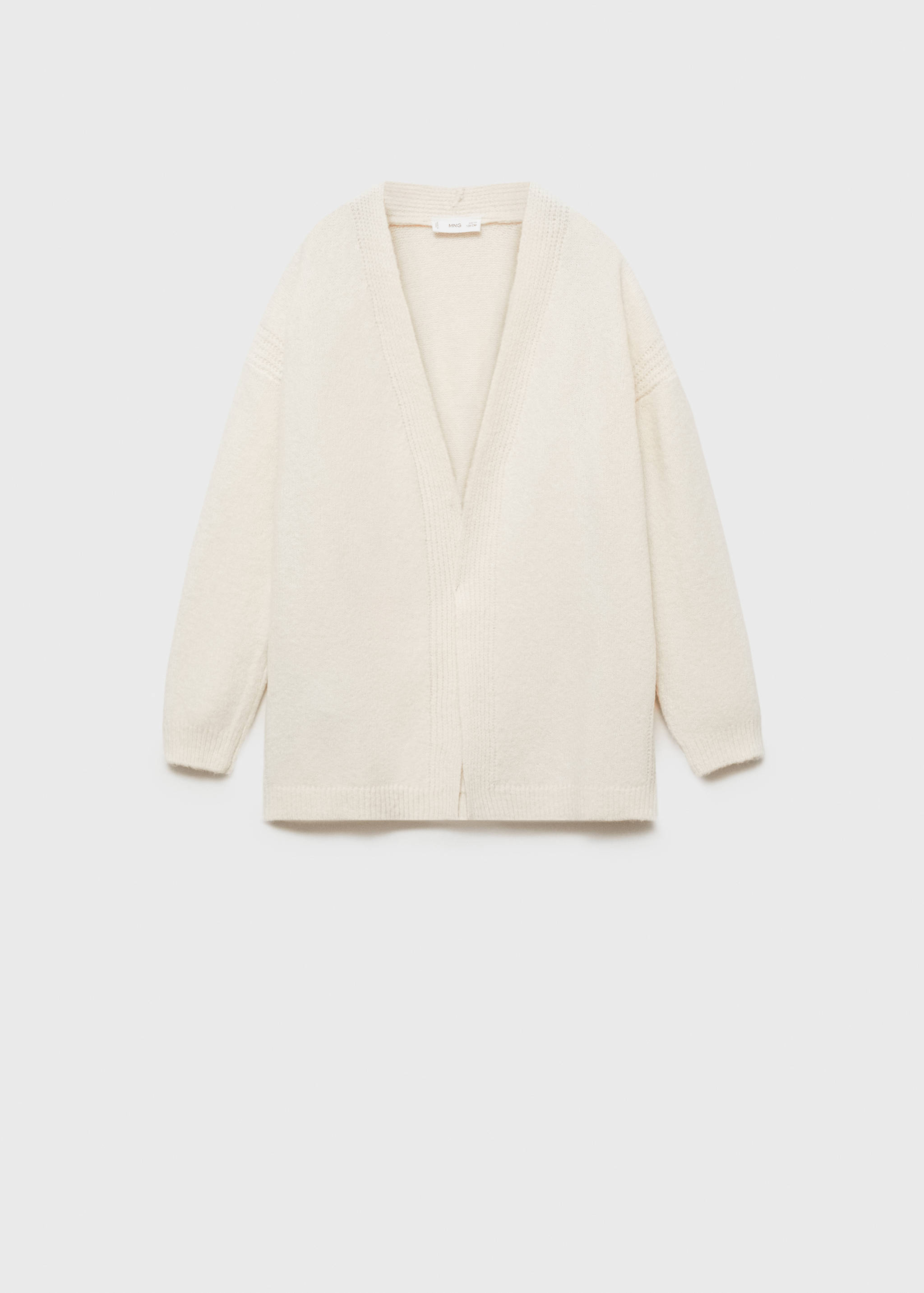 V-neck knitted cardigan - Article without model