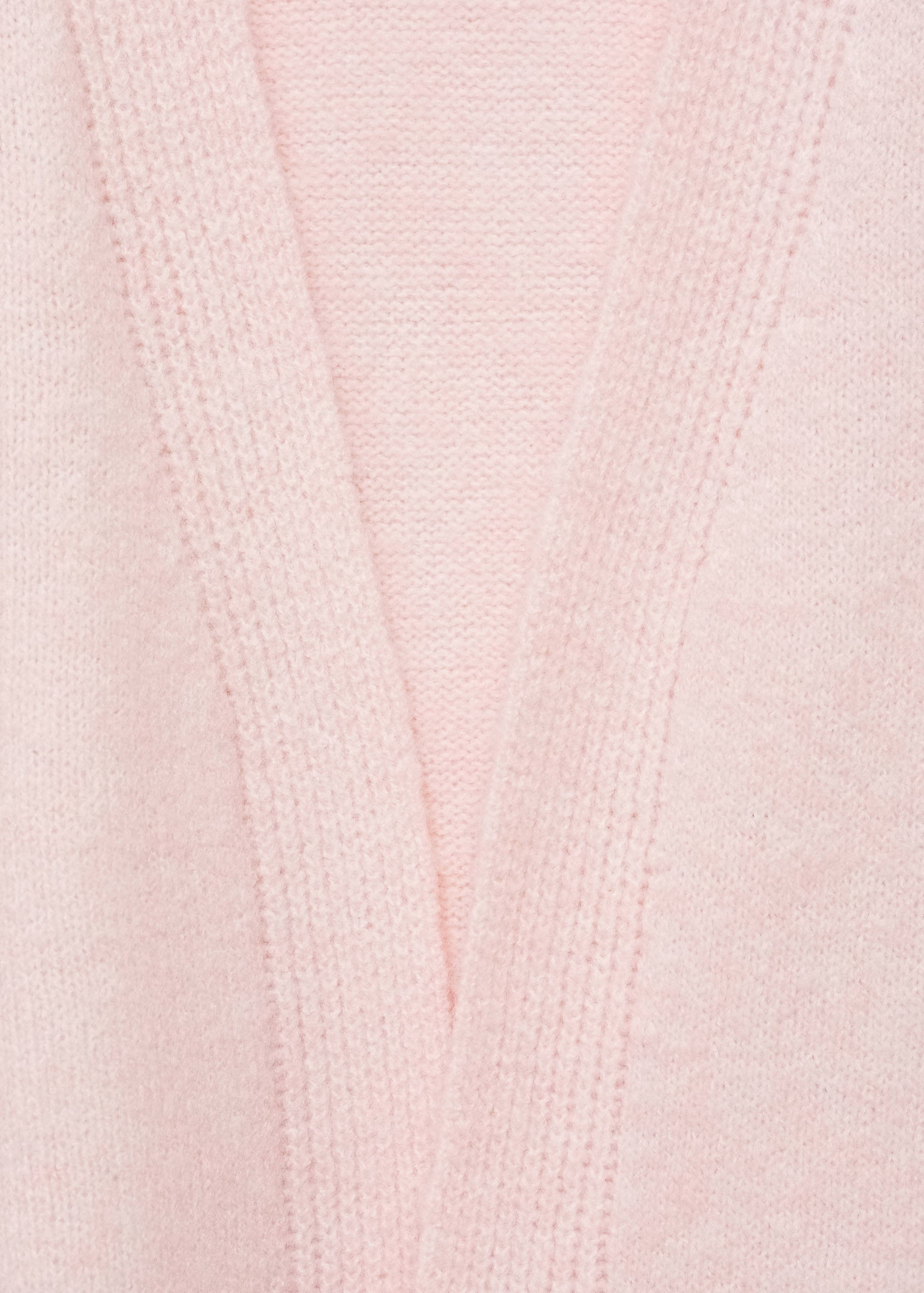 V-neck knitted cardigan - Details of the article 8