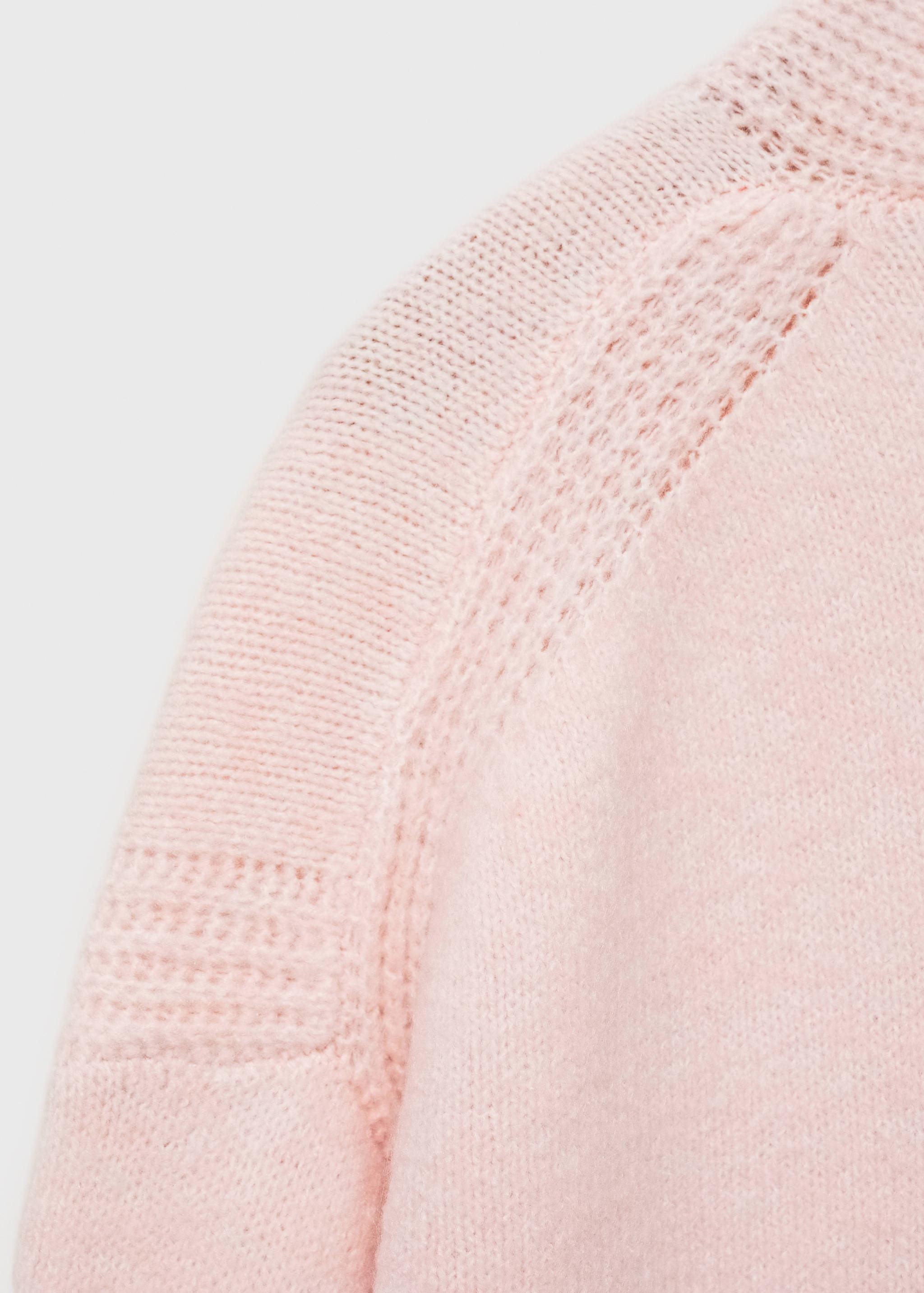V-neck knitted cardigan - Details of the article 0