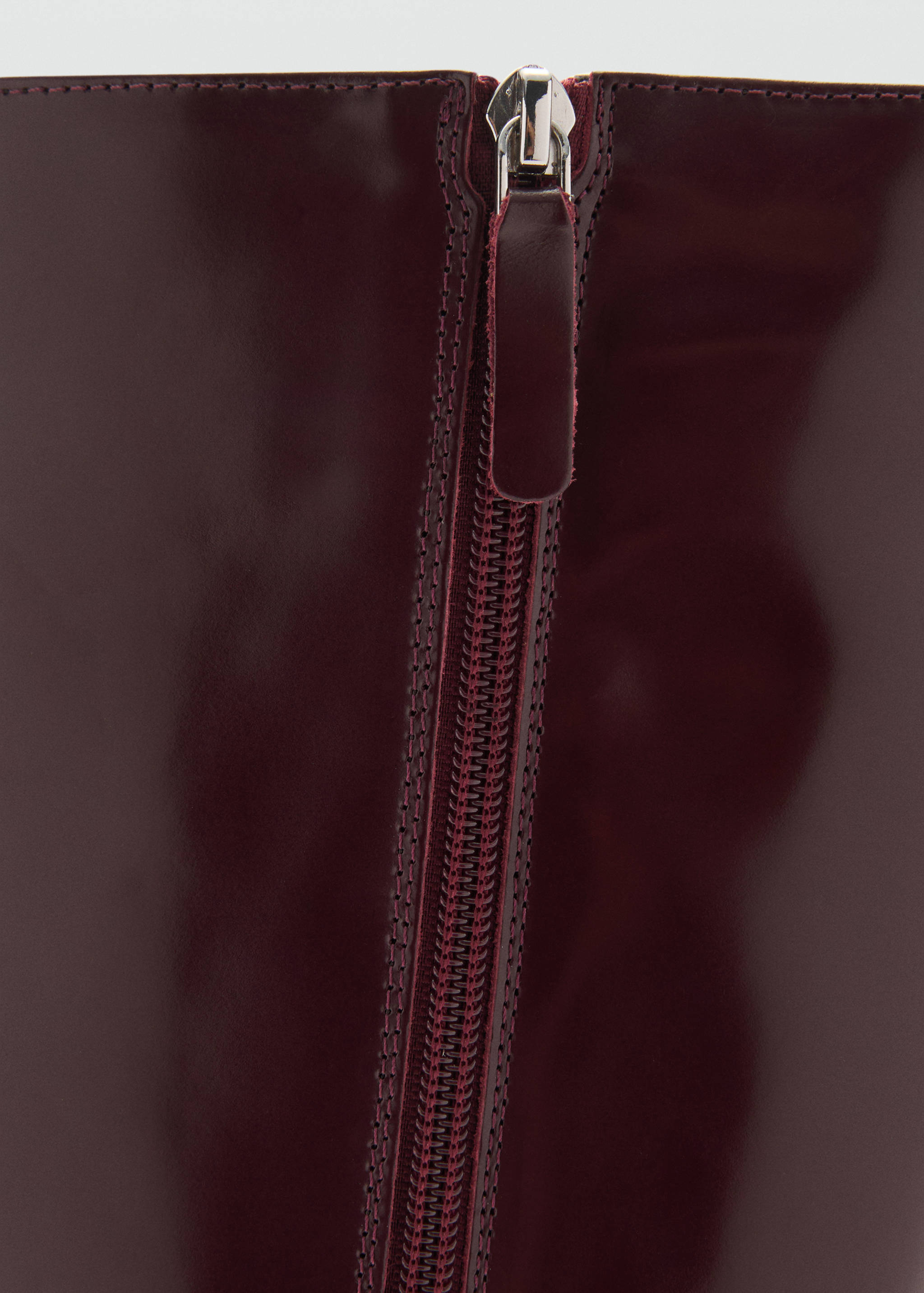 Leather boots with zip - Details of the article 3