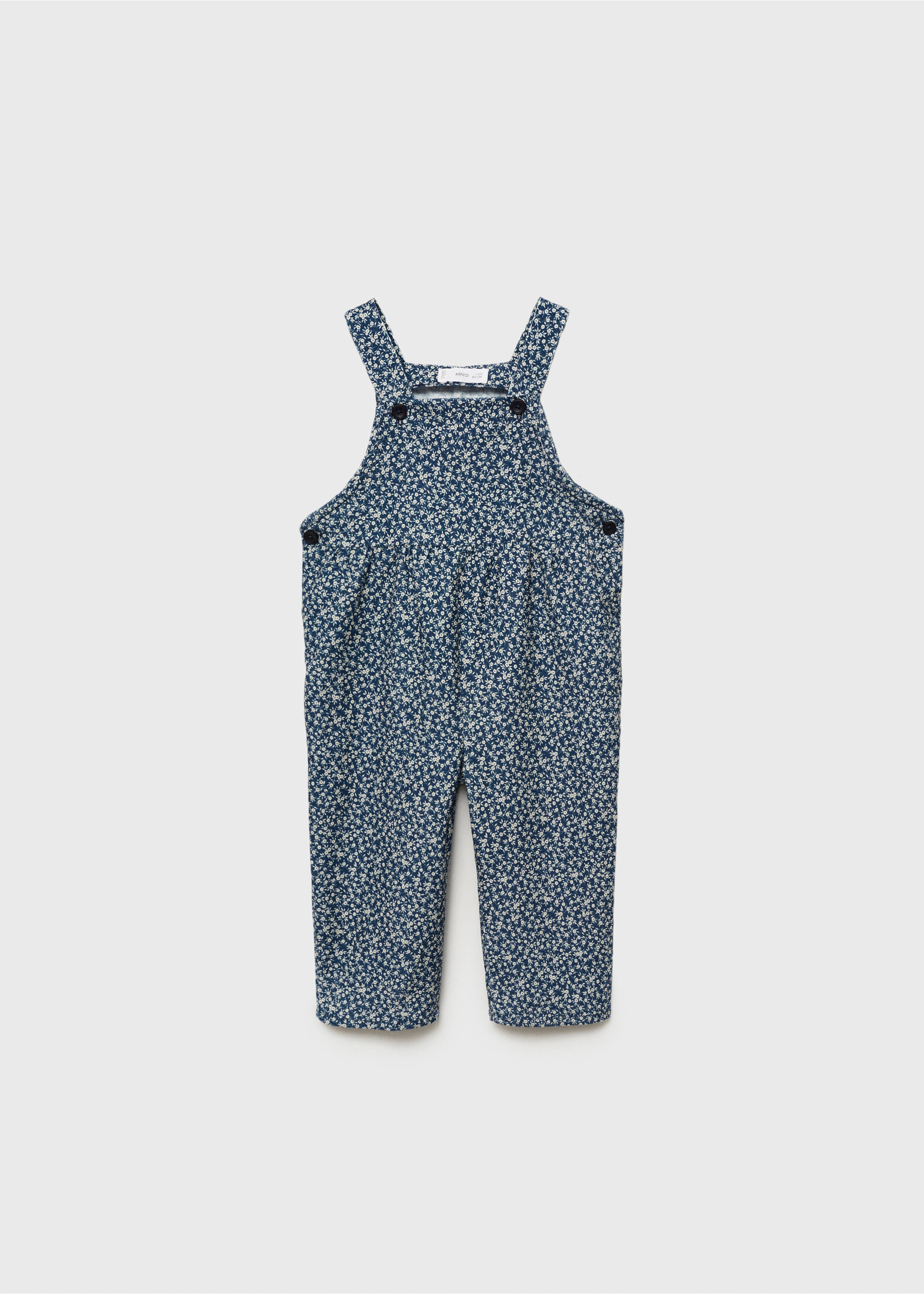 Peto pana estampado floral - Artículo sin modelo, Azul marino oscuro. Ref: 77077937-00.