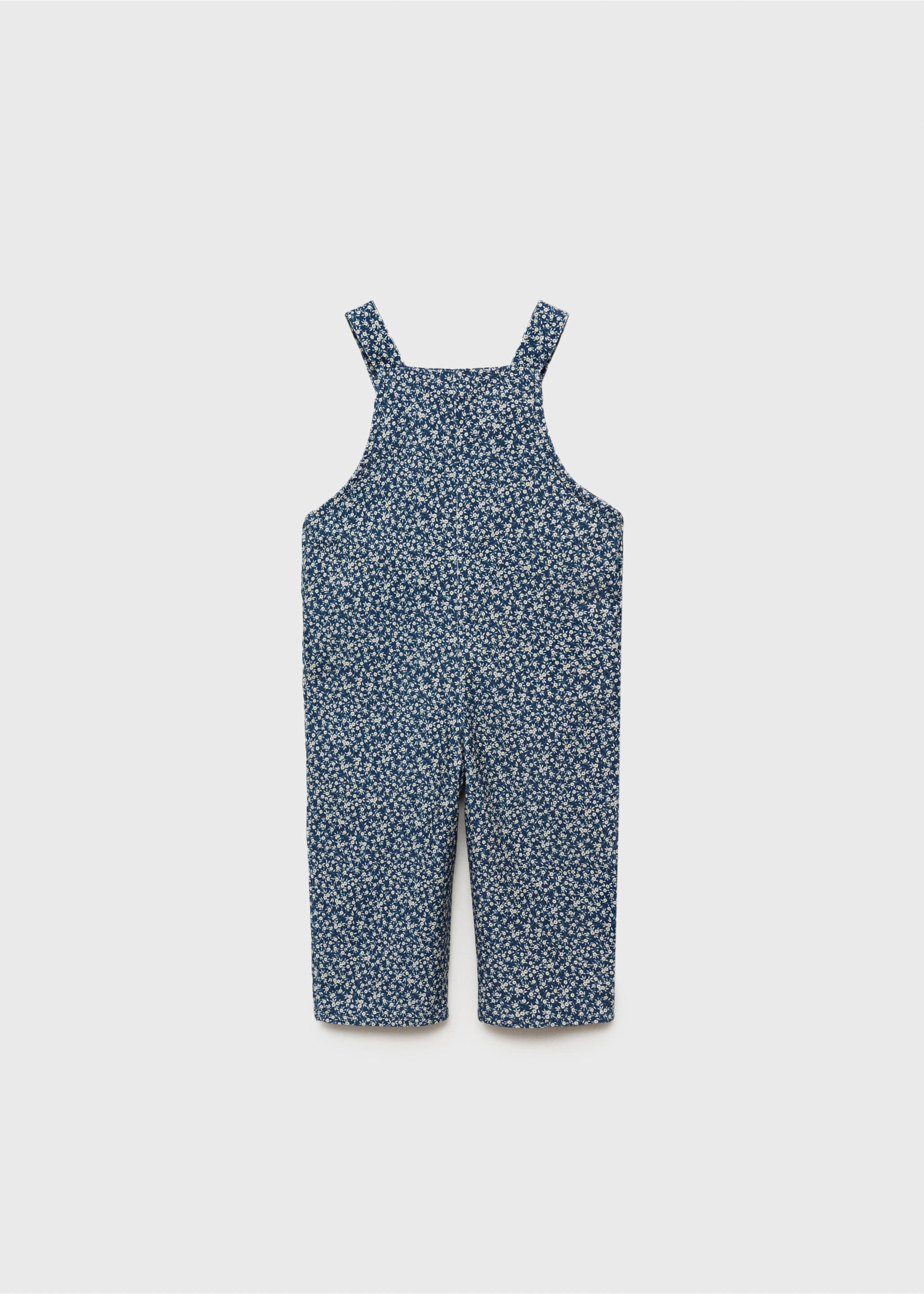 Peto pana estampado floral - Reverso del artículo, Azul marino oscuro. Ref: 77077937-00.