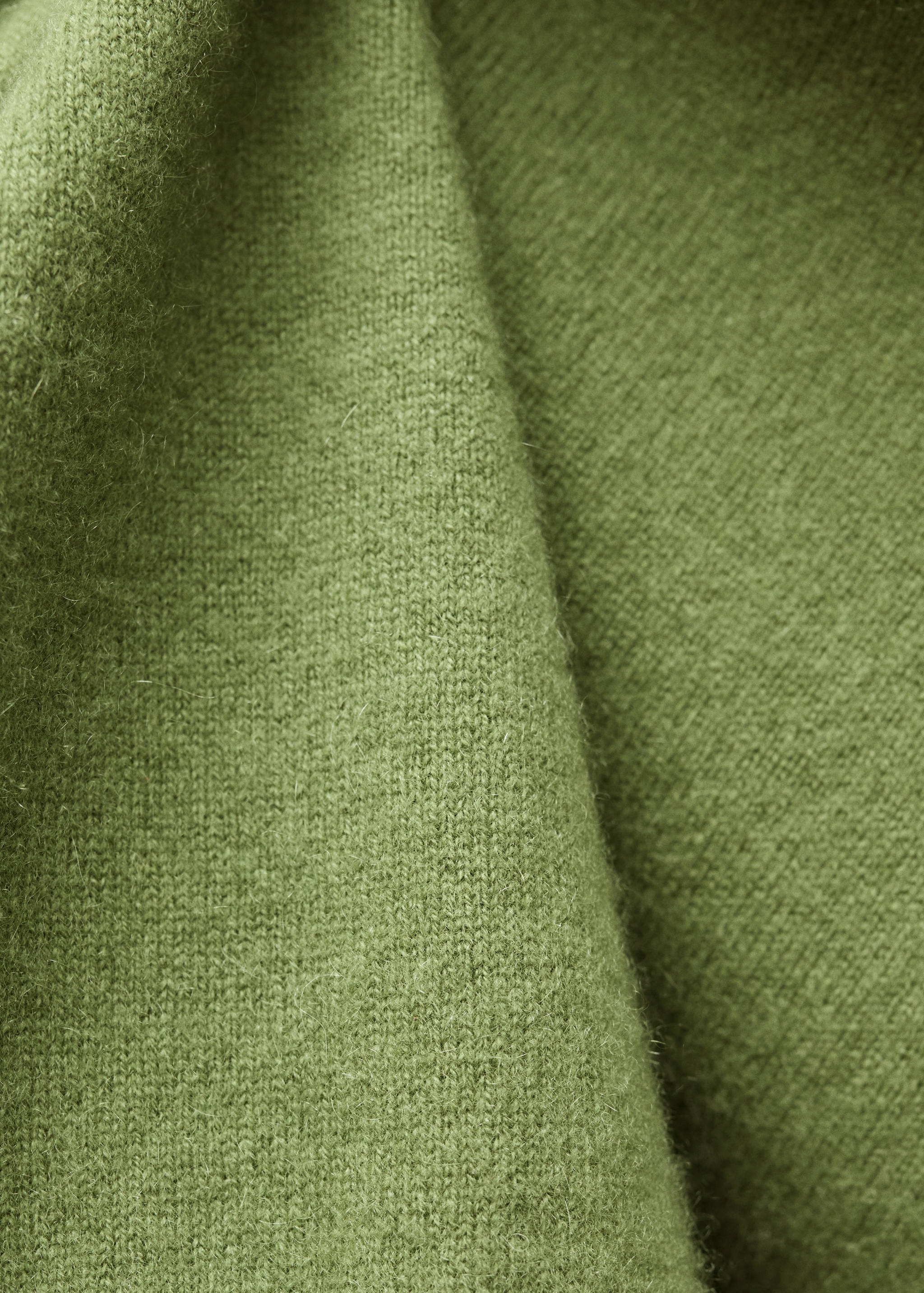 100% cashmere sweater with perkins neck - Details of the article 0