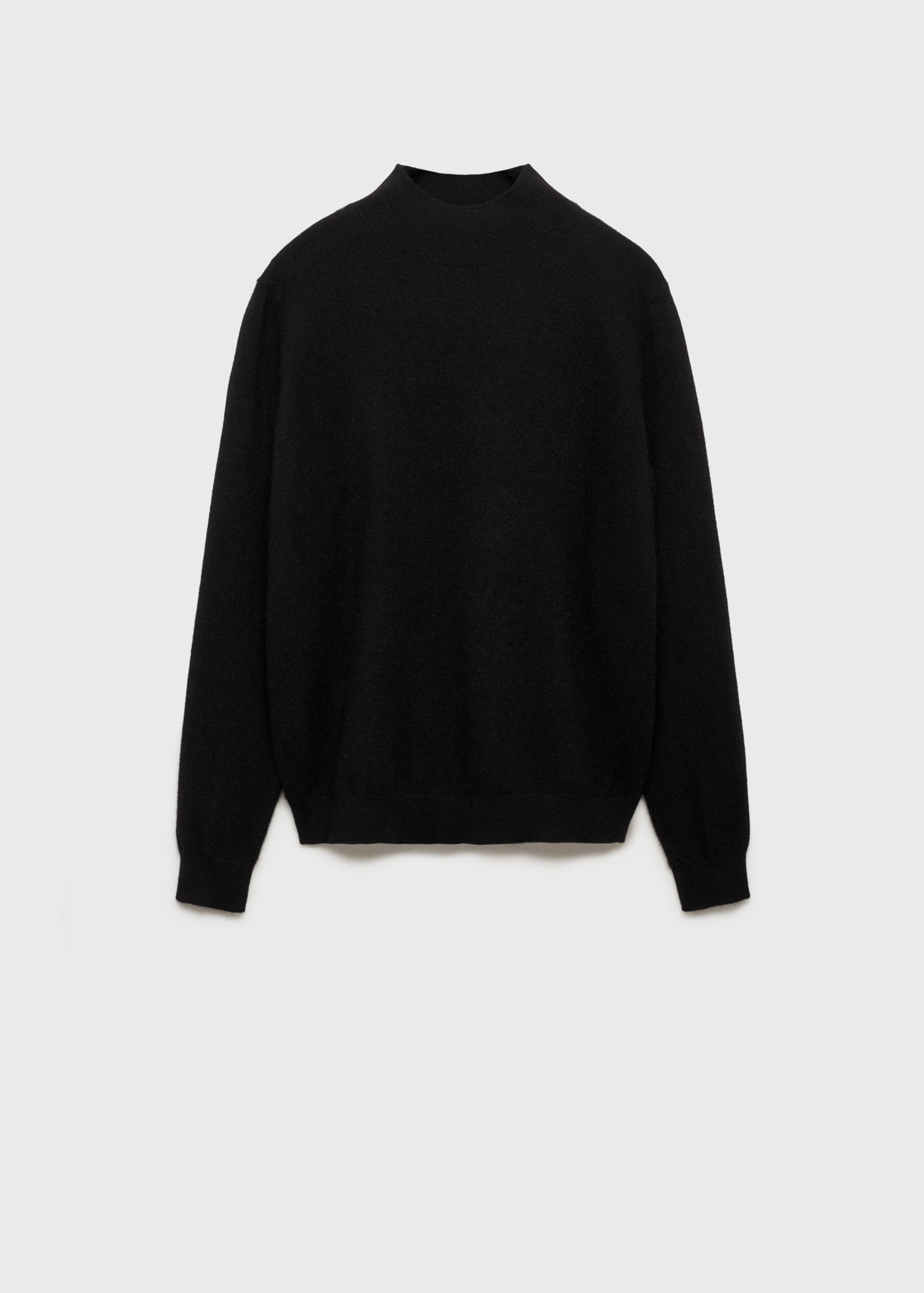 100% cashmere sweater with perkins neck - Article without model