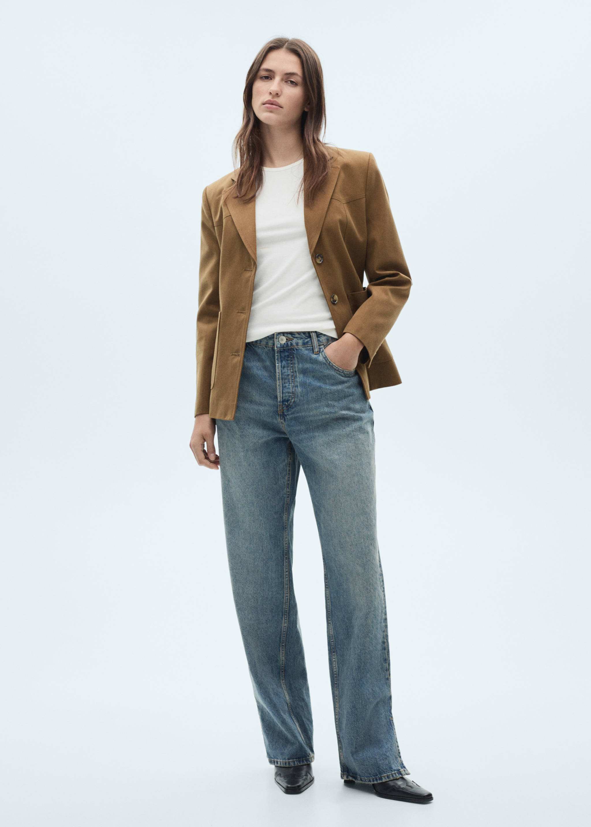 Blazer lyocell tasche - Piano generale