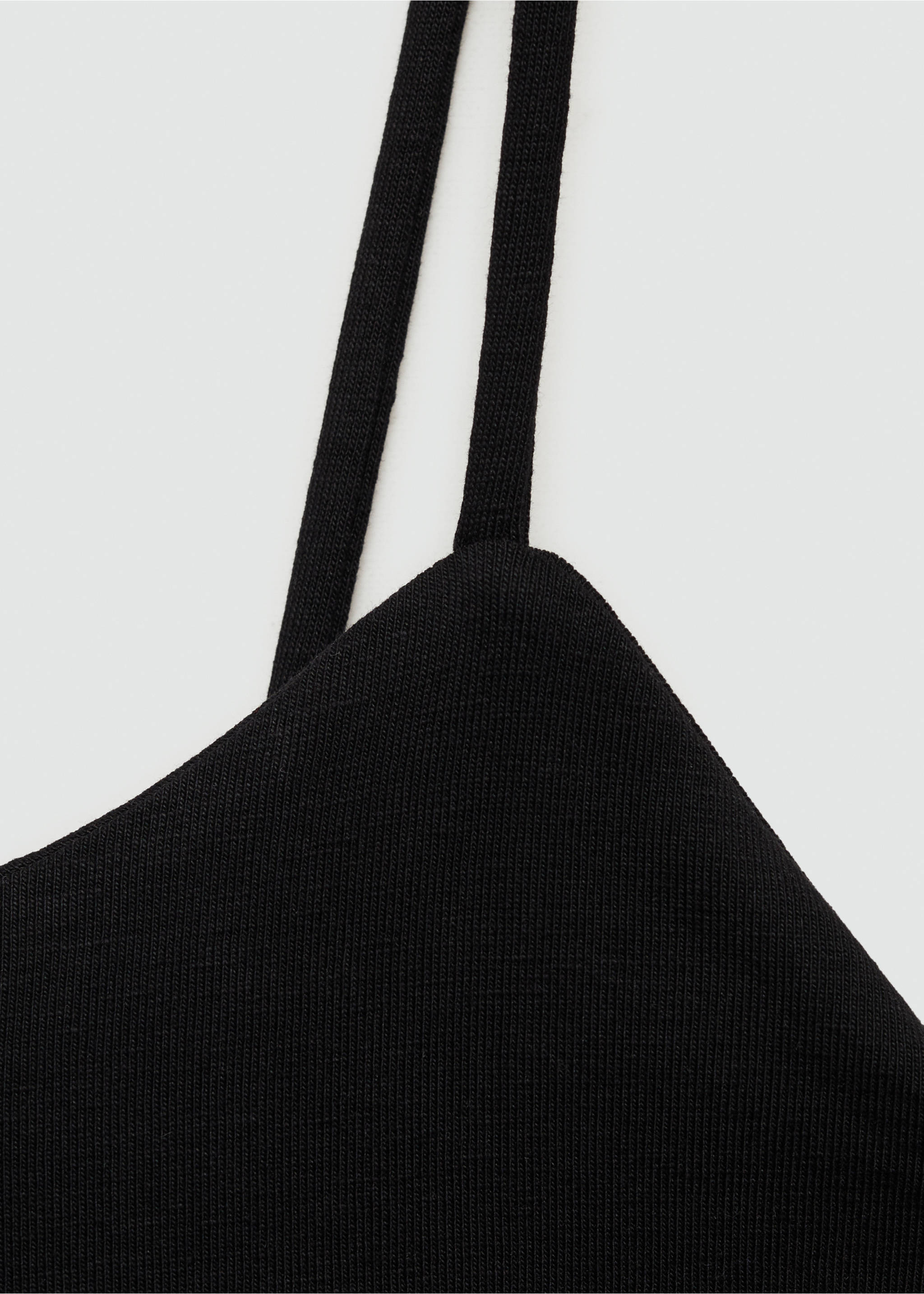 Bauchfreies Sport-Top - Detail des Artikels 8, Schwarz. Ref: 77078271-00.