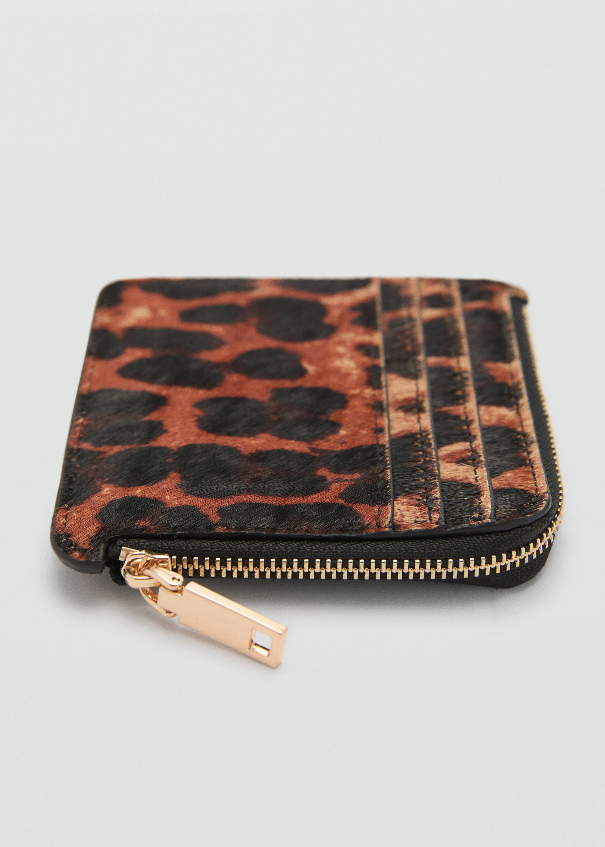 Leren portemonnee van luipaardvacht - Detail van het artikel 1