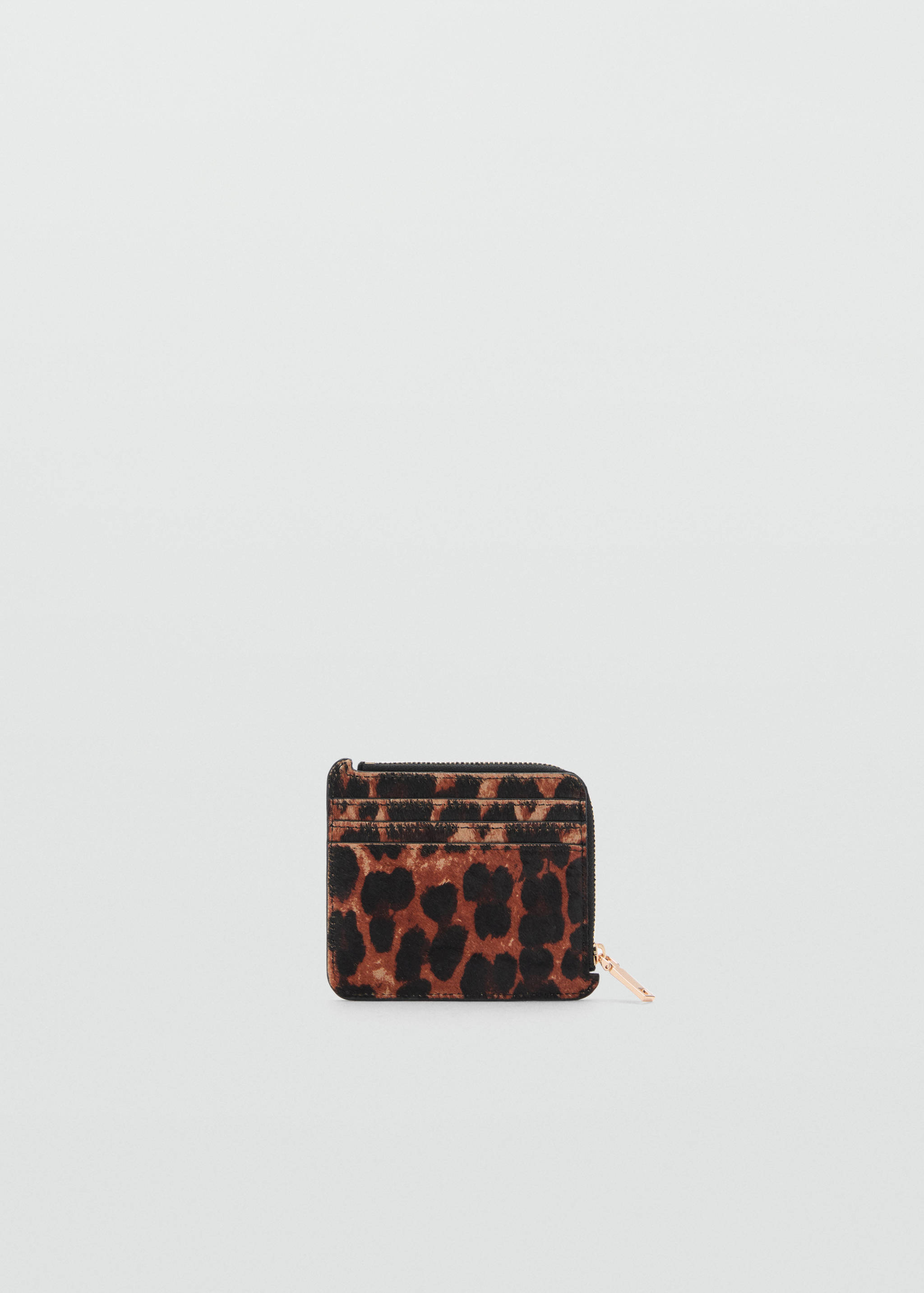 Leren portemonnee van luipaardvacht - Detail van het artikel 2