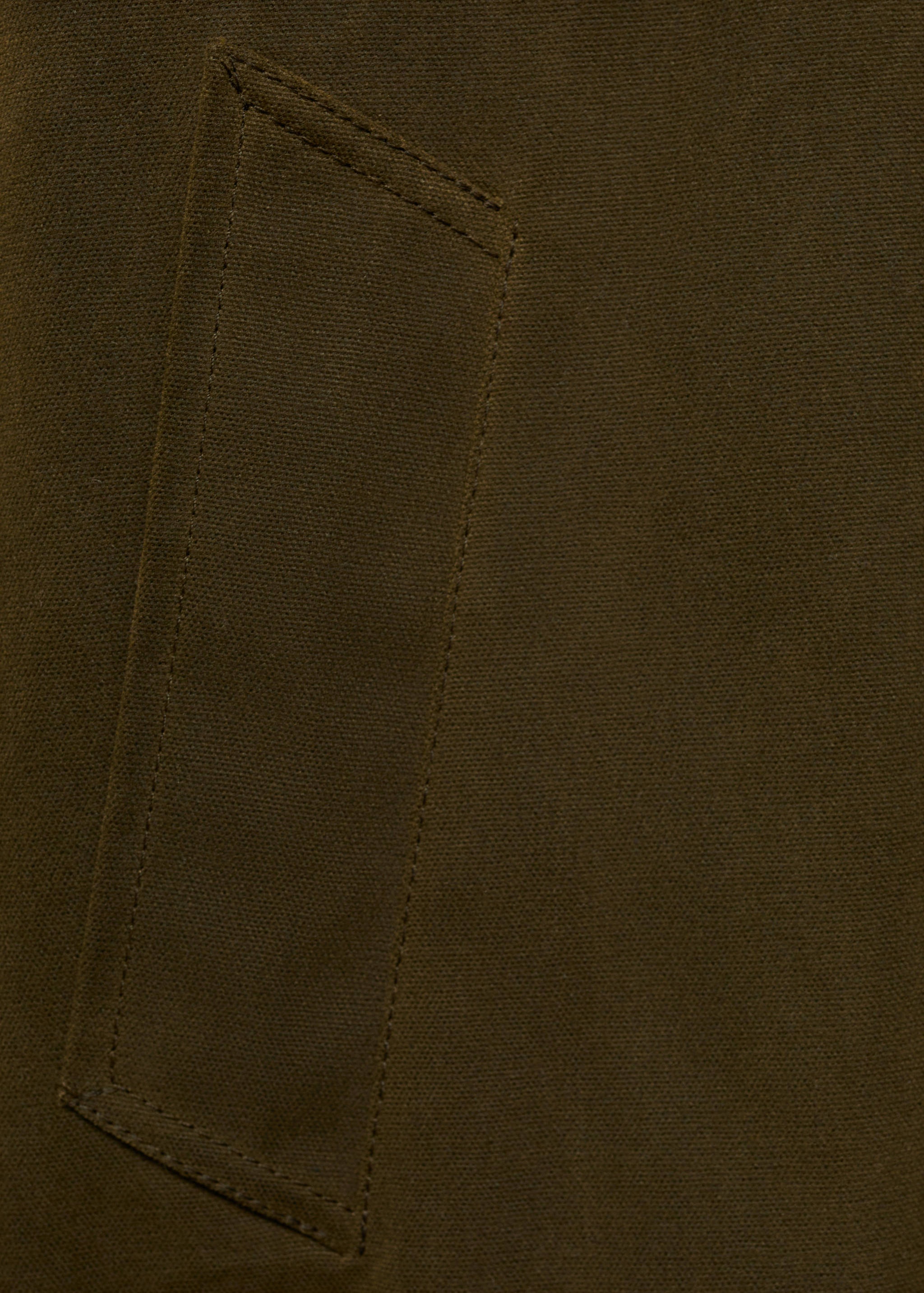 Long corduroy collar barn jacket - Details of the article 0