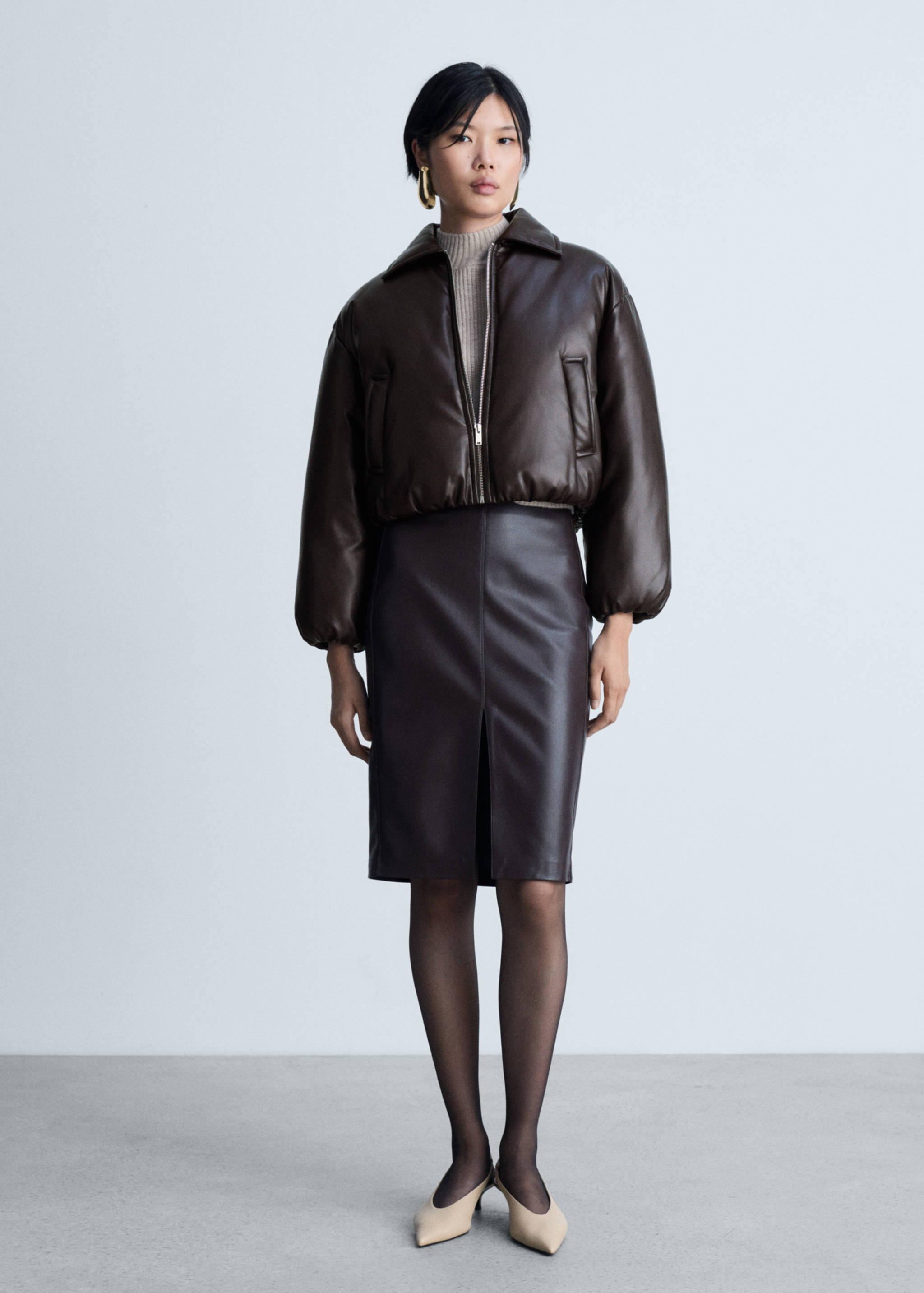 Chaqueta bomber acolchada - Plano general