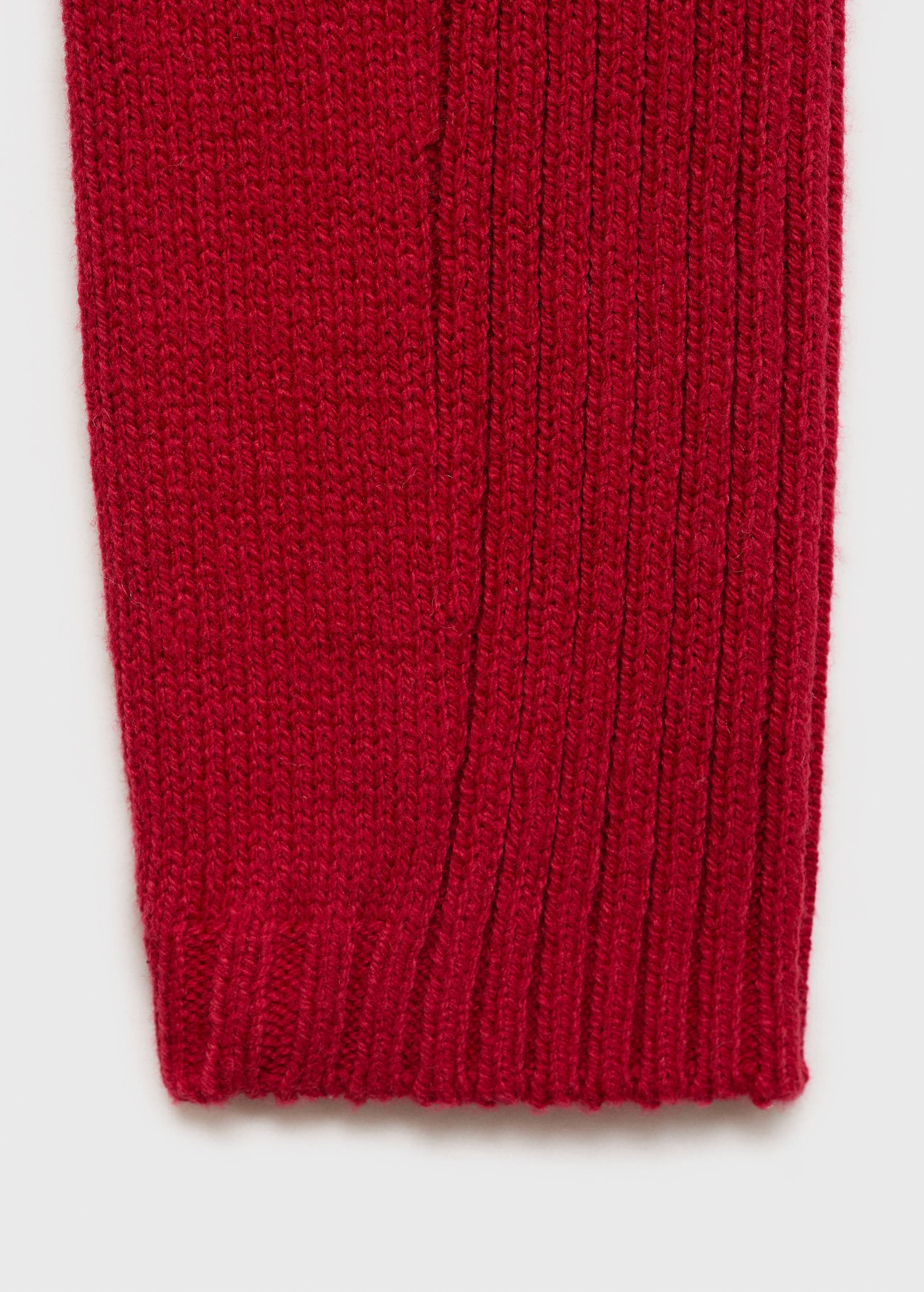 Ribbed hooded cardigan - Details of the article 0