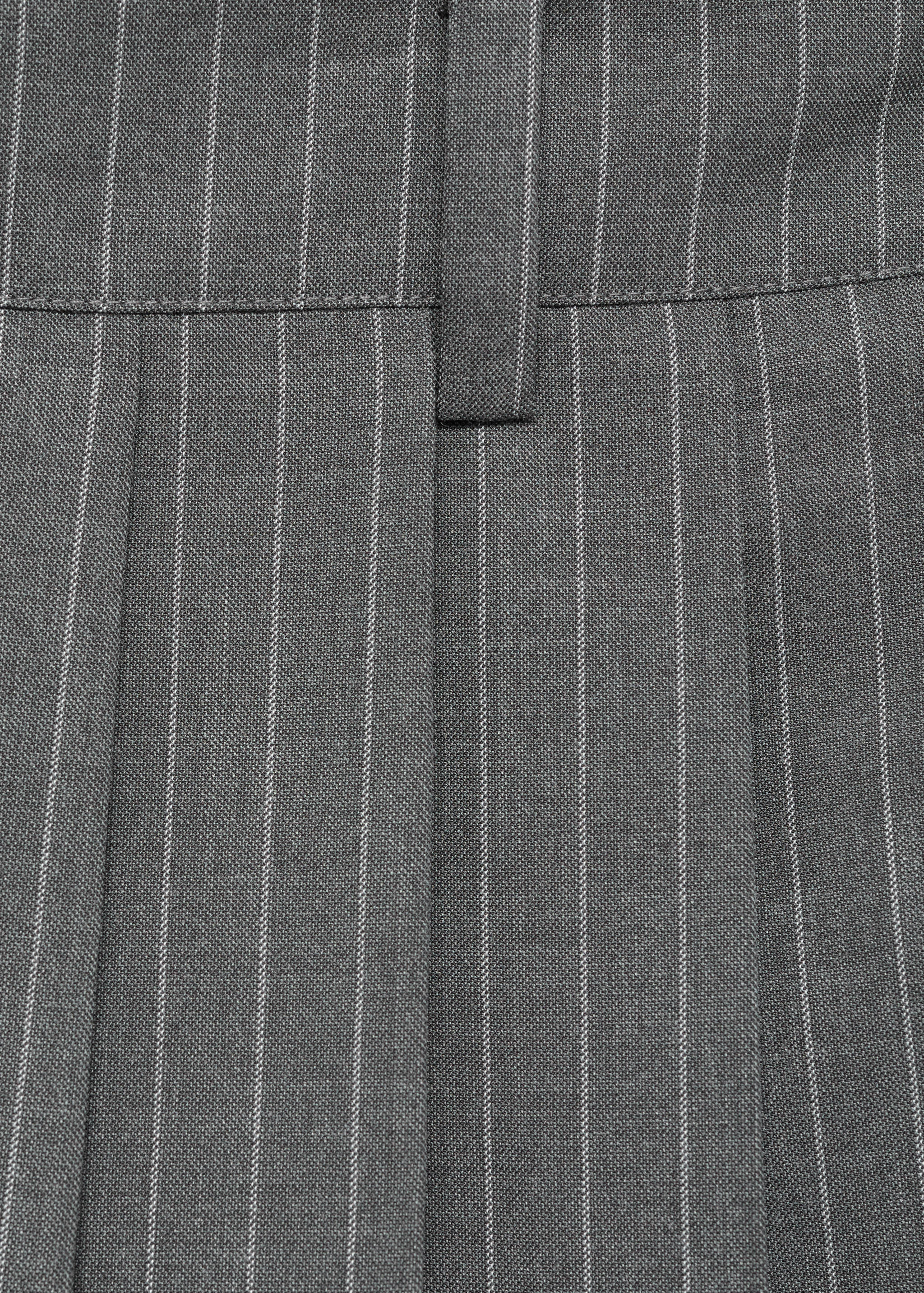 Skort with pinstripe pleats - Details of the article 8