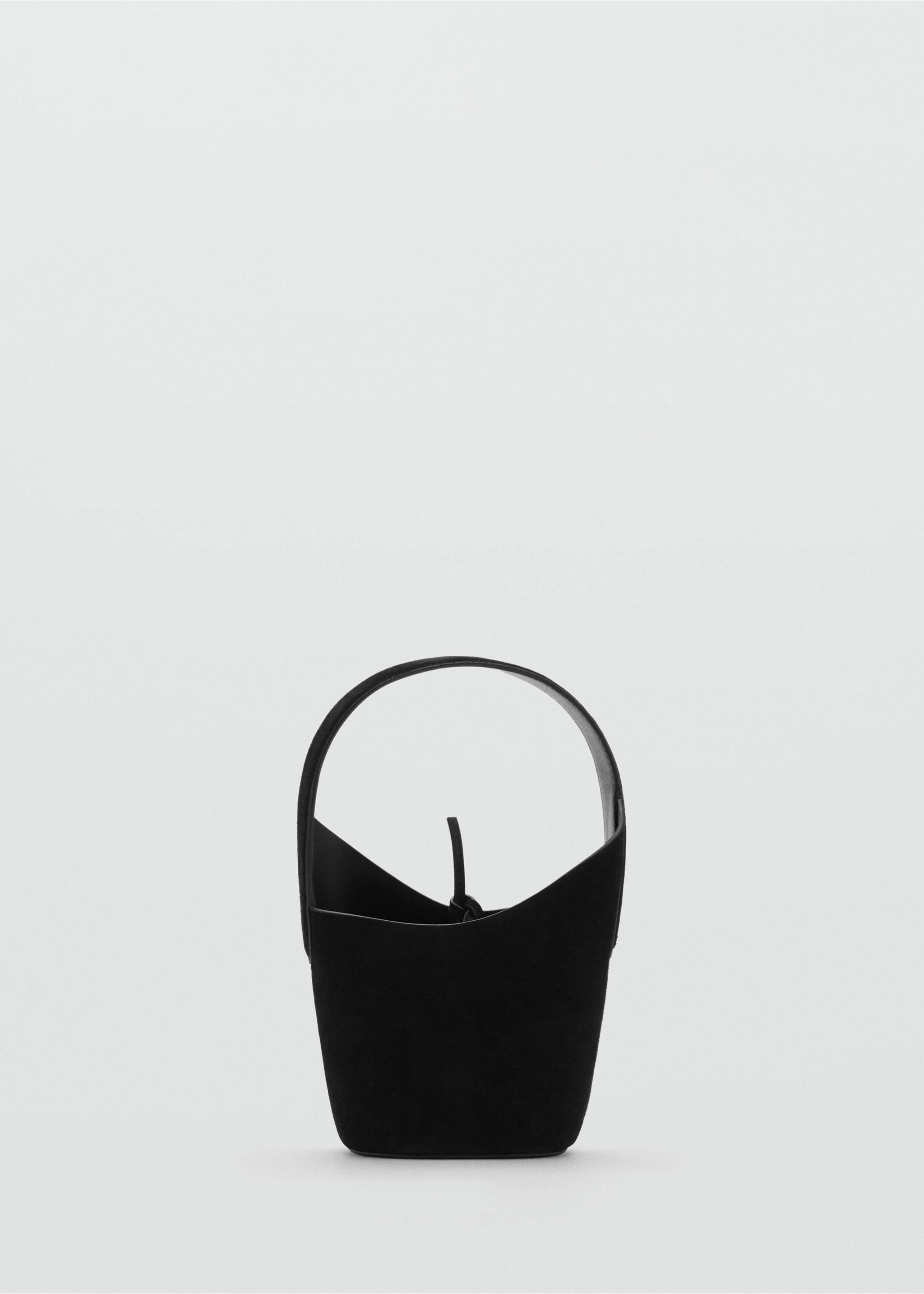 Leather handbag - Article without model, Black. Ref: 77078636-00.