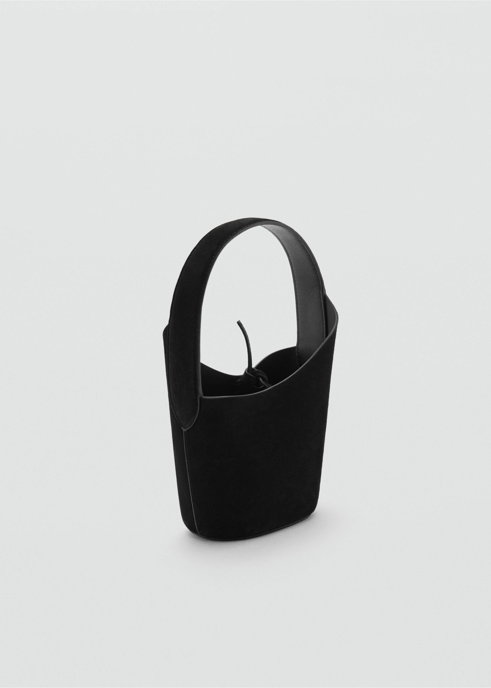 Leather handbag - Medium plane, Black. Ref: 77078636-00.