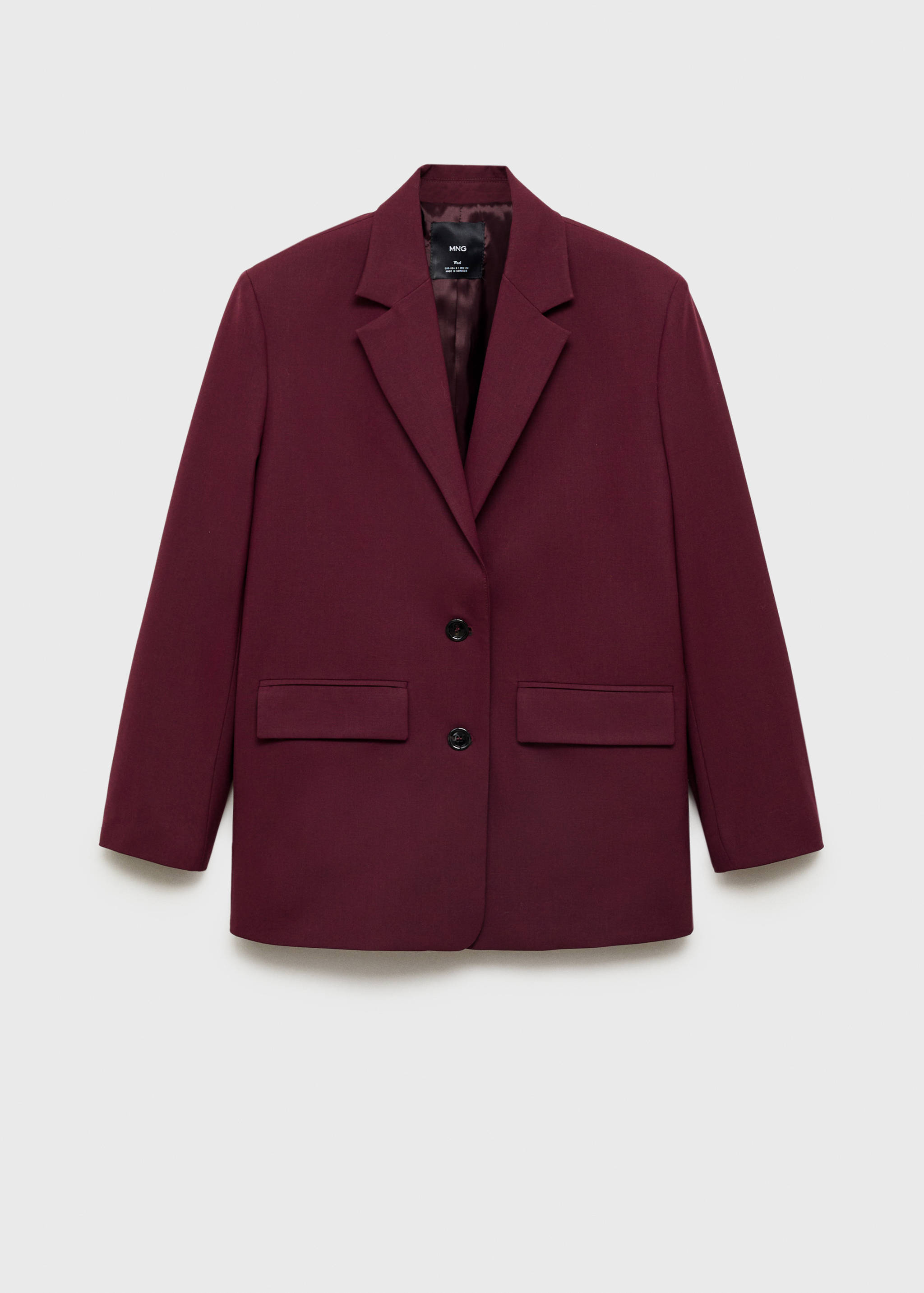 Blazer llana espatlles pronunciades - Article sense model