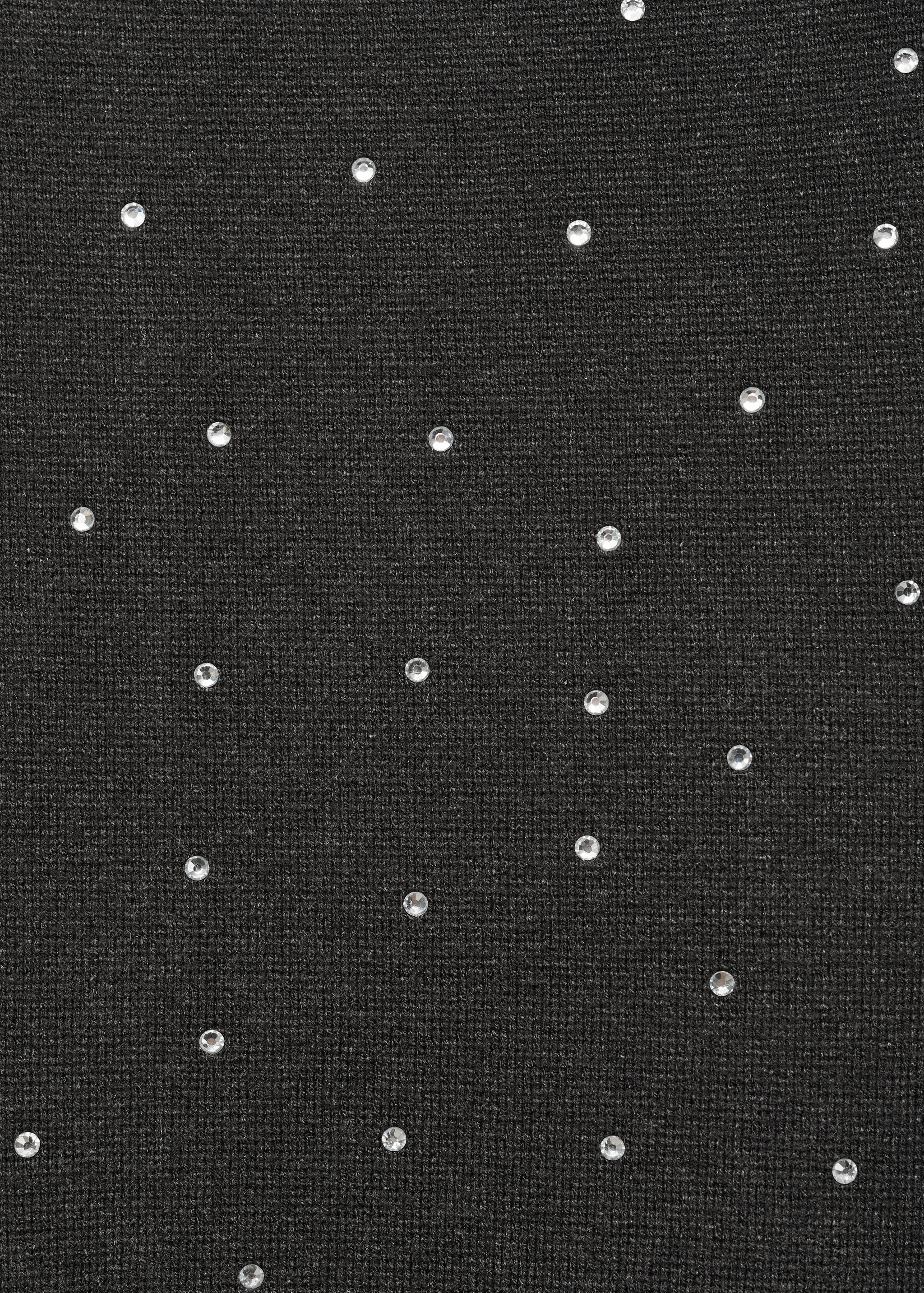 Robe maille détail strass - Détail de l'article 0