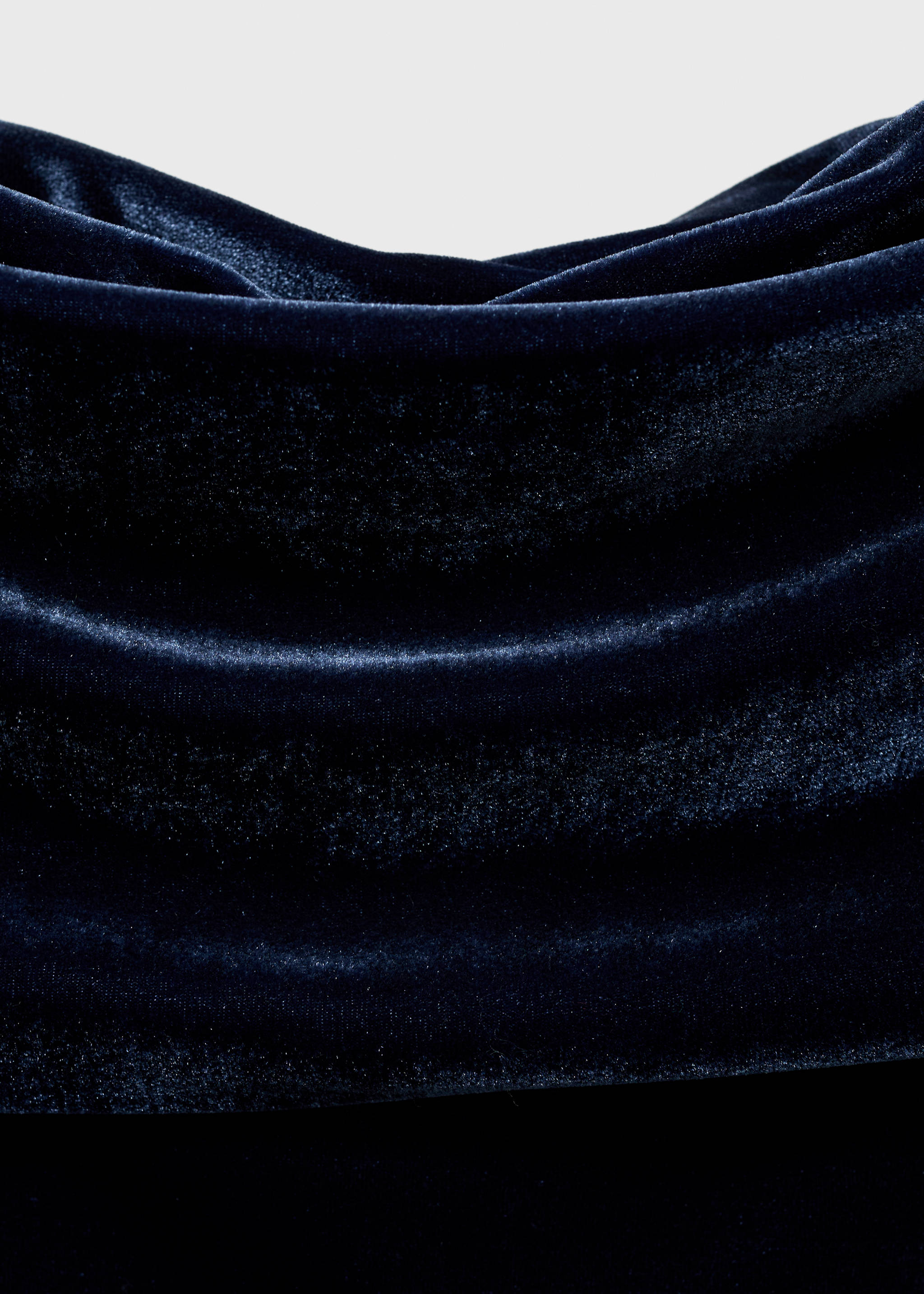 Robe velours épaules dénudées - Détail de l'article 8