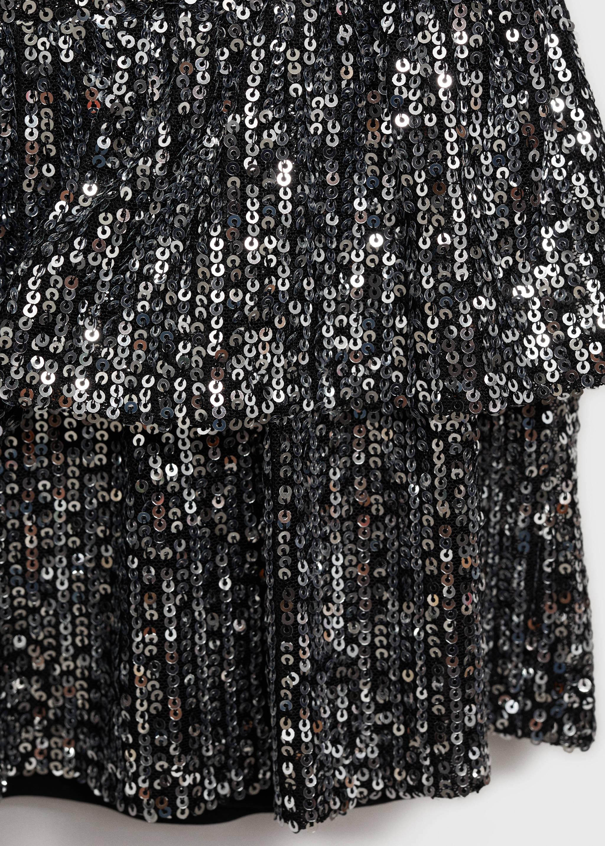 Sequin ruffle skirt - Details of the article 0
