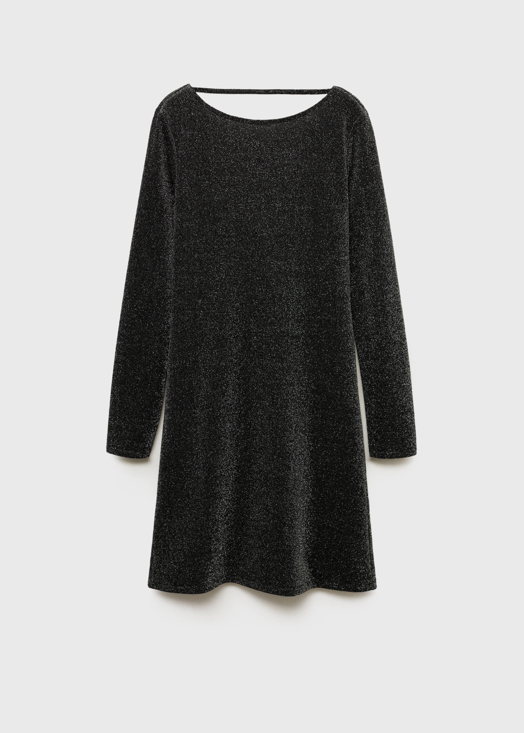 Sukienka z lureksu z odkrytymi plecami - Artykuł bez modela/modelki