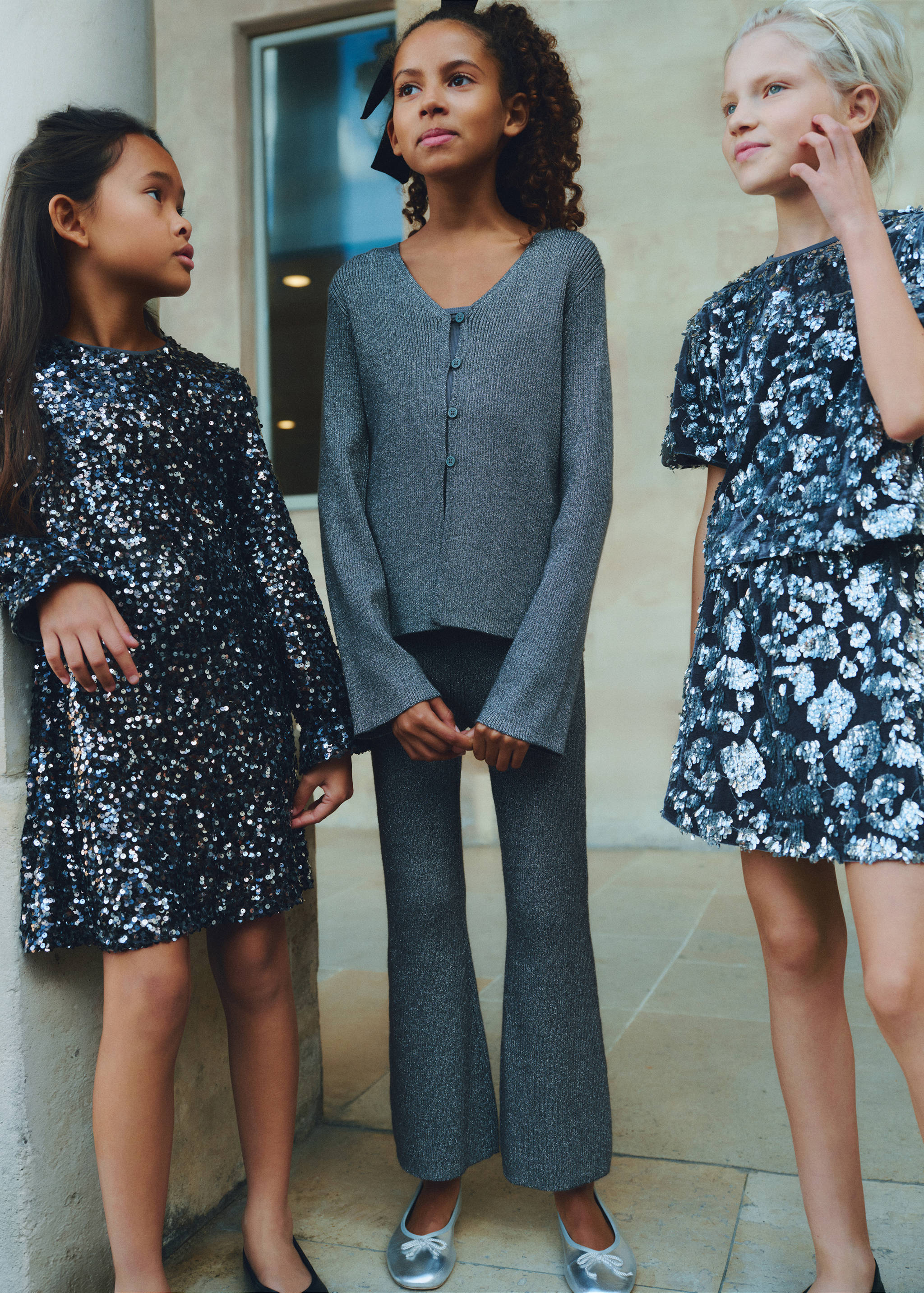 Lurex knitted cardigan - Details of the article 6