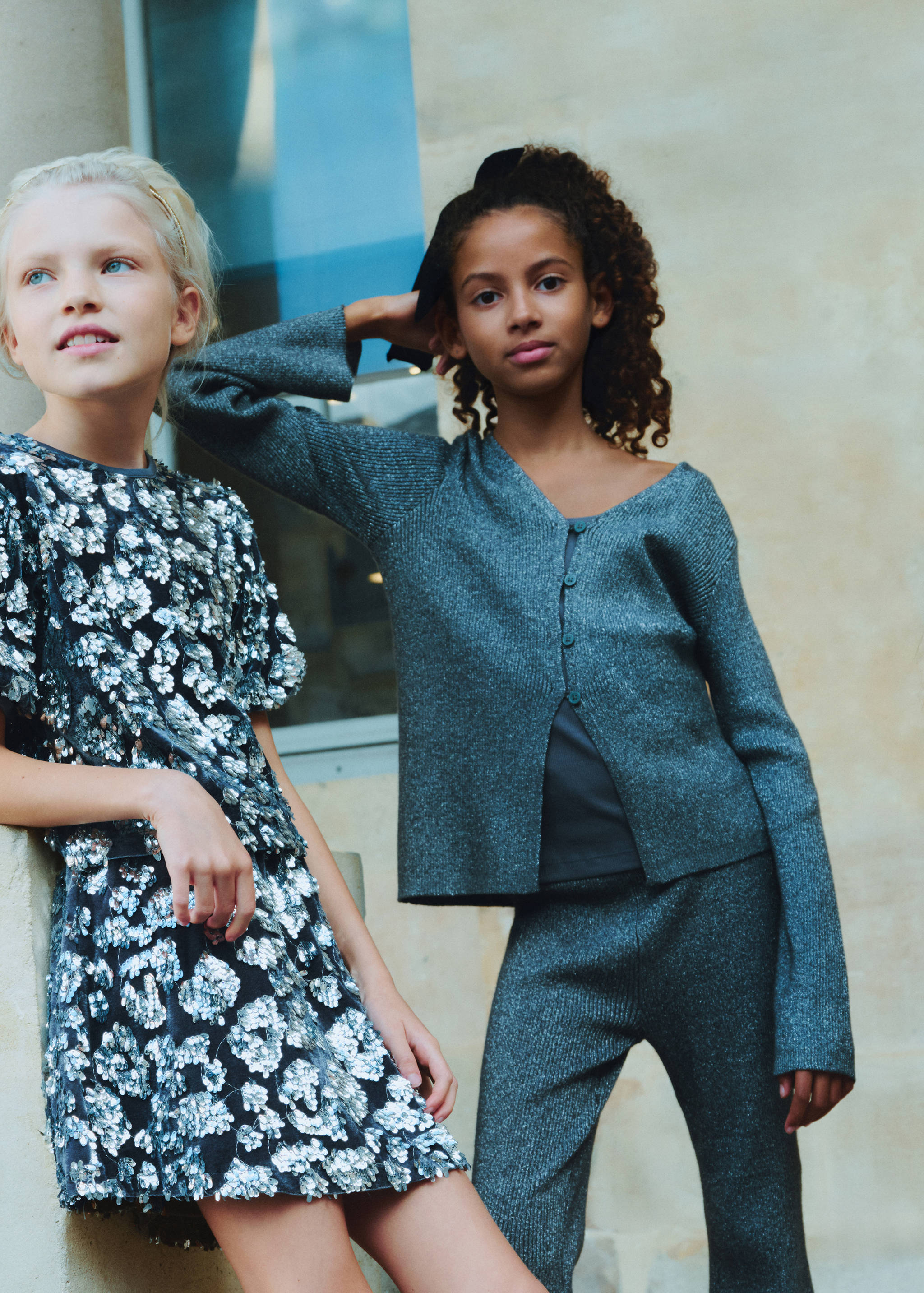 Lurex knitted cardigan - Details of the article 5