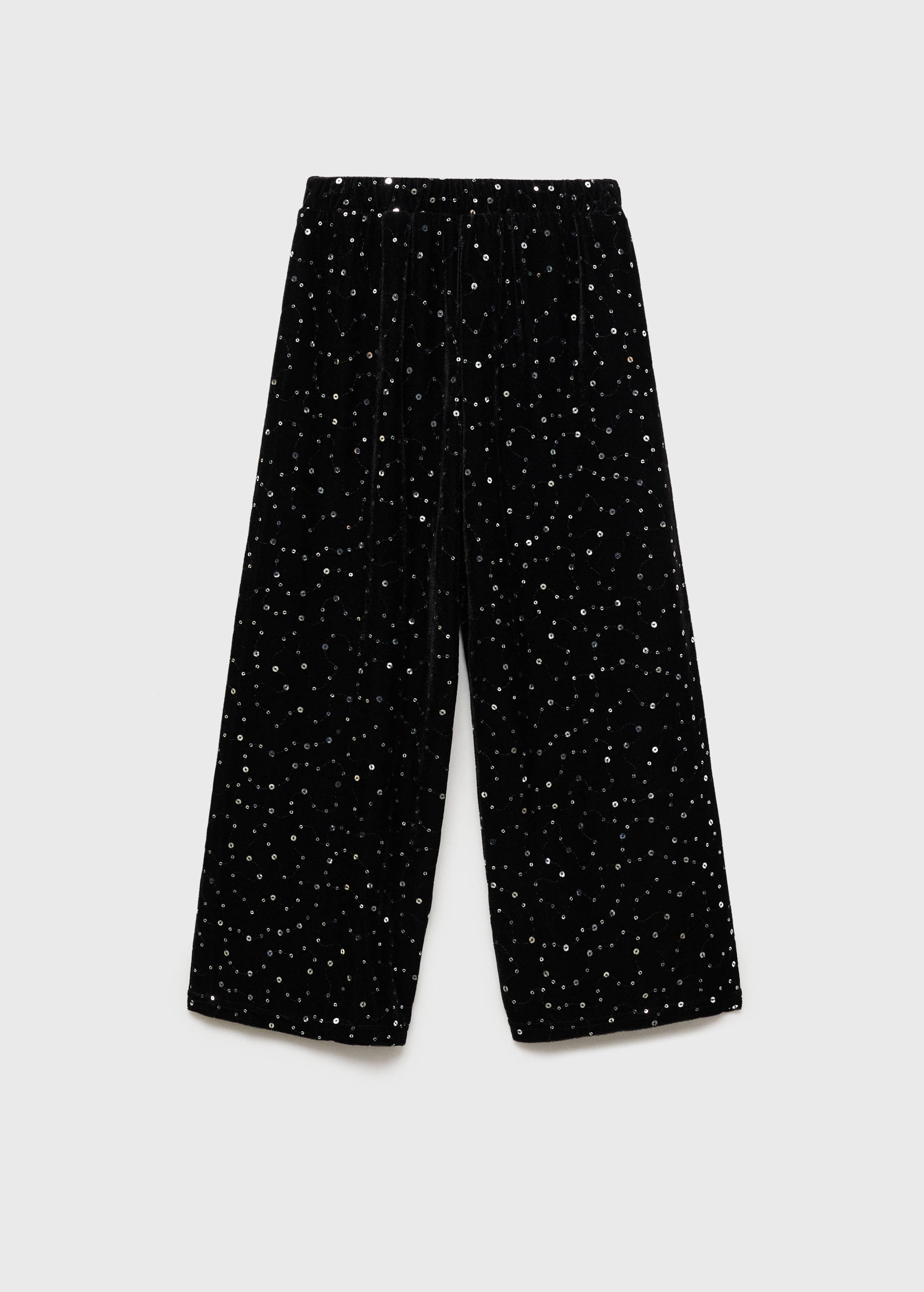 Pantalon velours paillettes - Verso de l’article