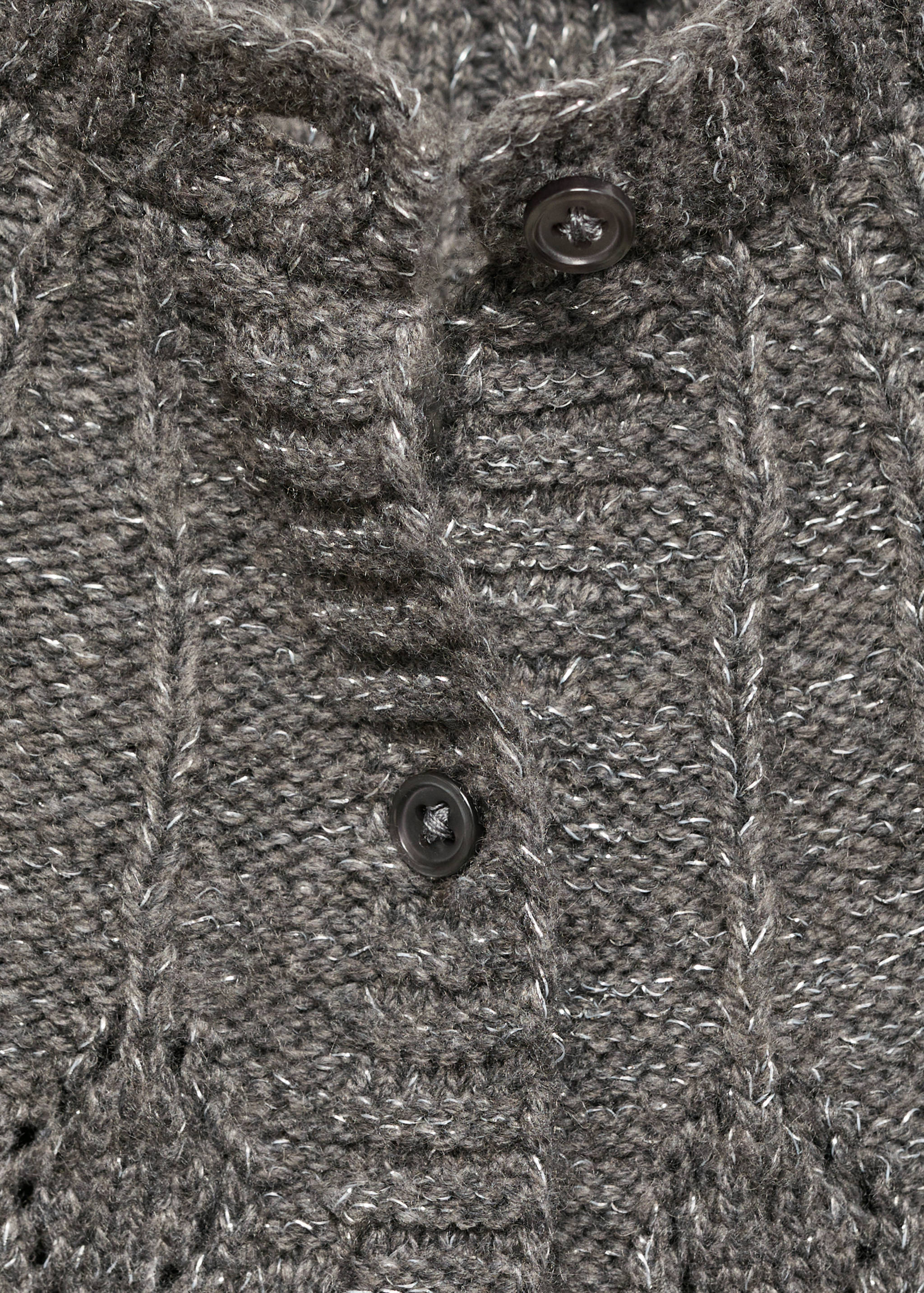 Button knit cardigan - Details of the article 8