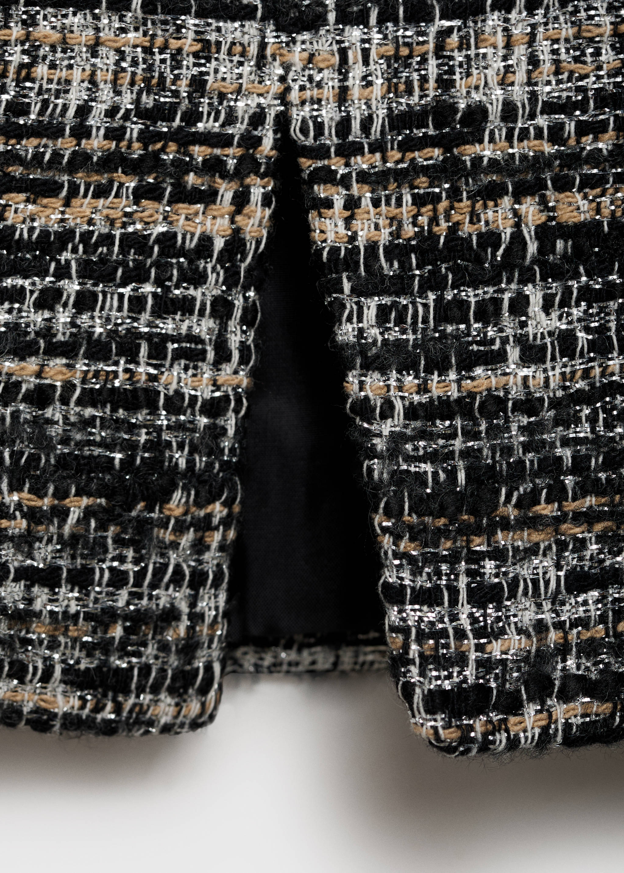 Minijupe tweed nœuds - Détail de l'article 0