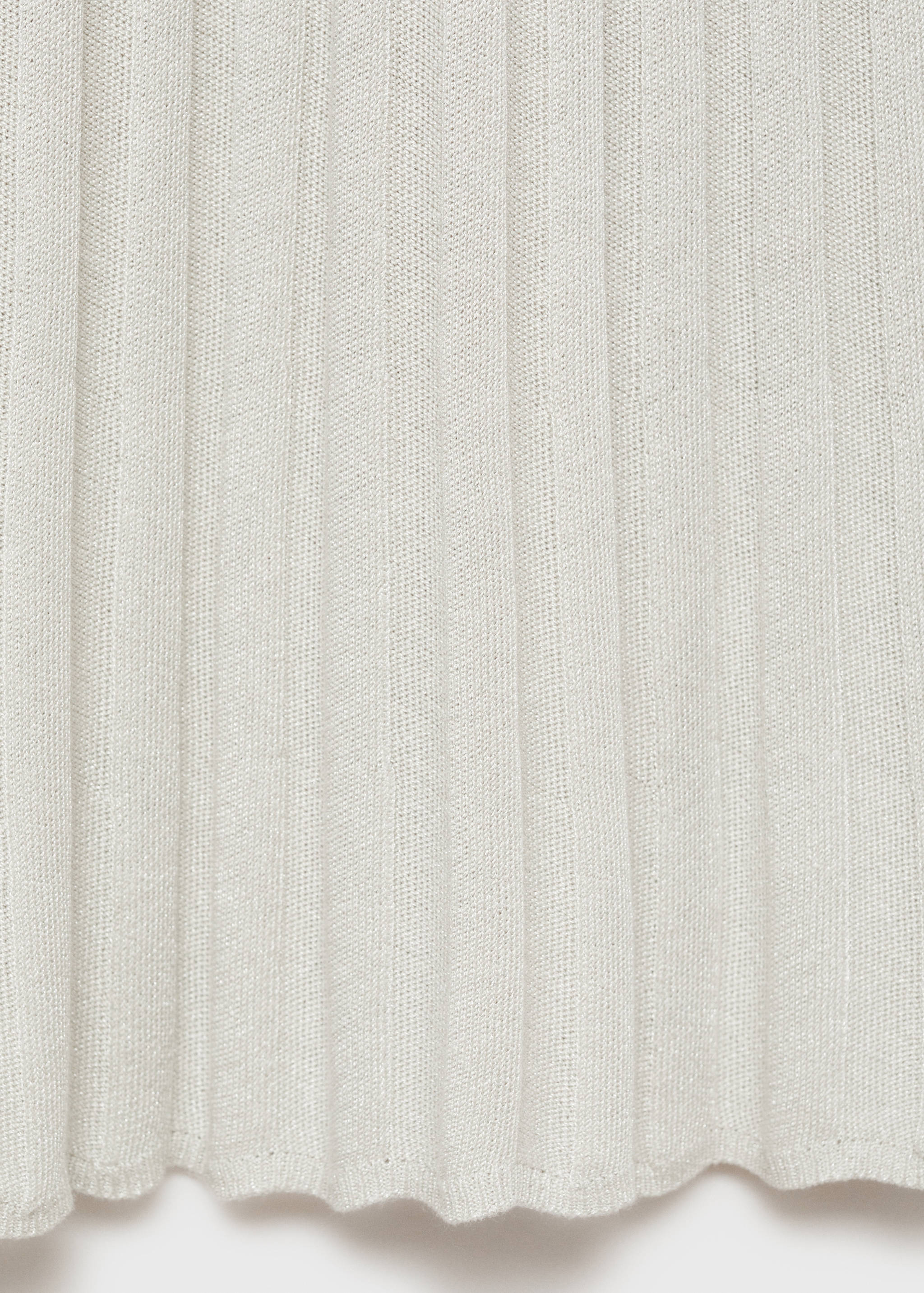 Perkins-neck knitted dress - Details of the article 0