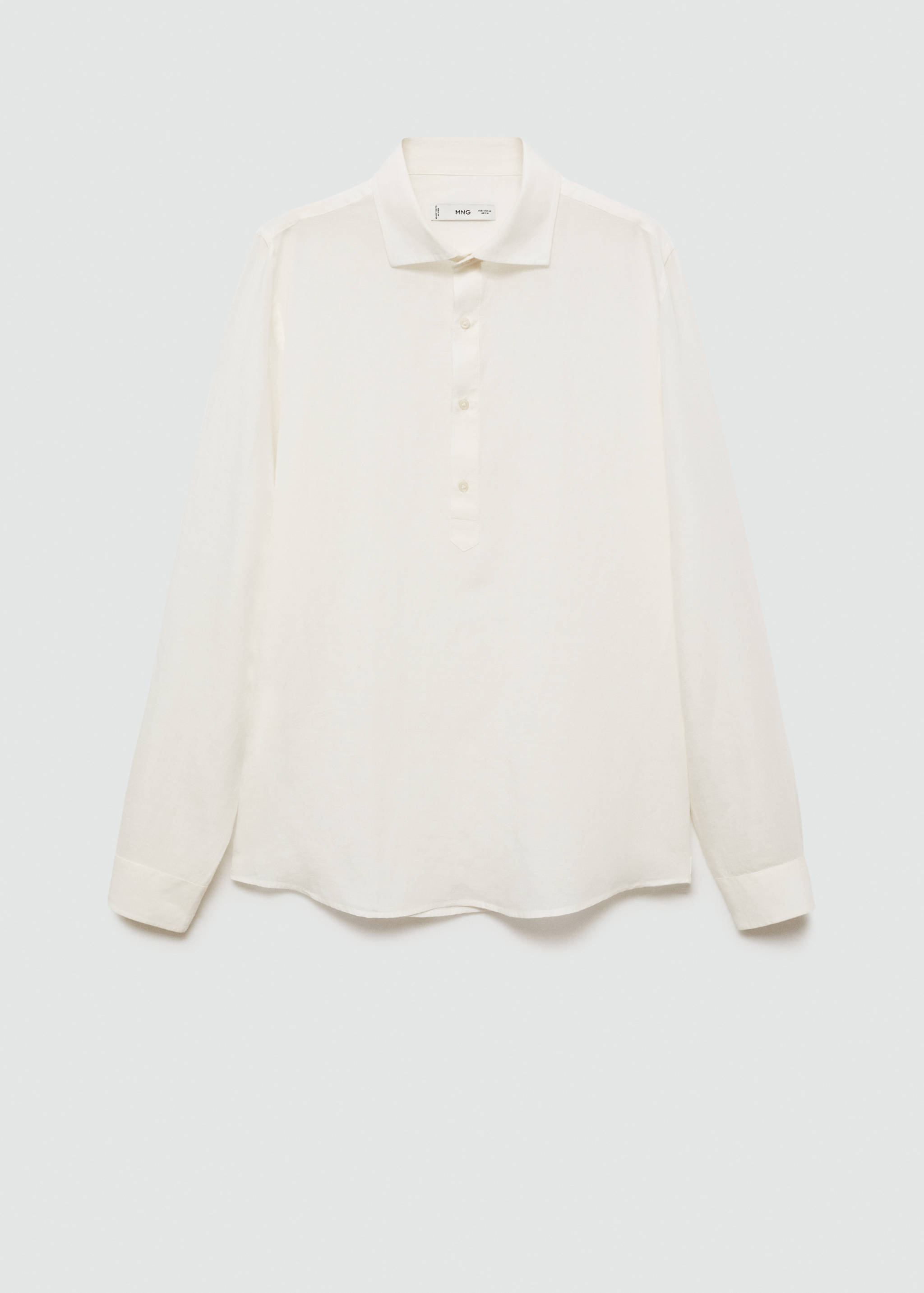 Camisa relaxed fit lino tencel - Artículo sin modelo