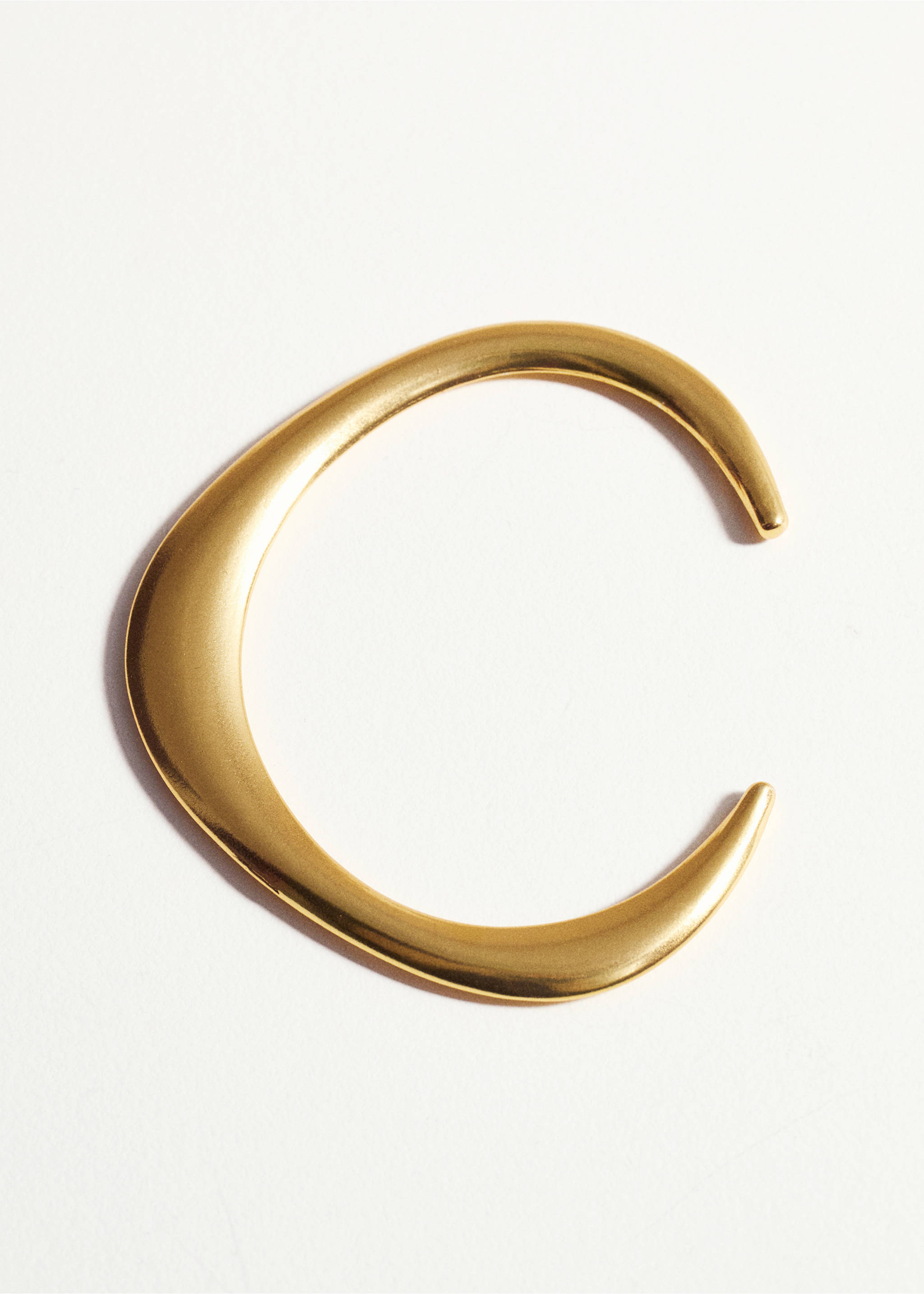 Rigid bracelet - Details of the article 5, Gold. Ref: 77080349-00.