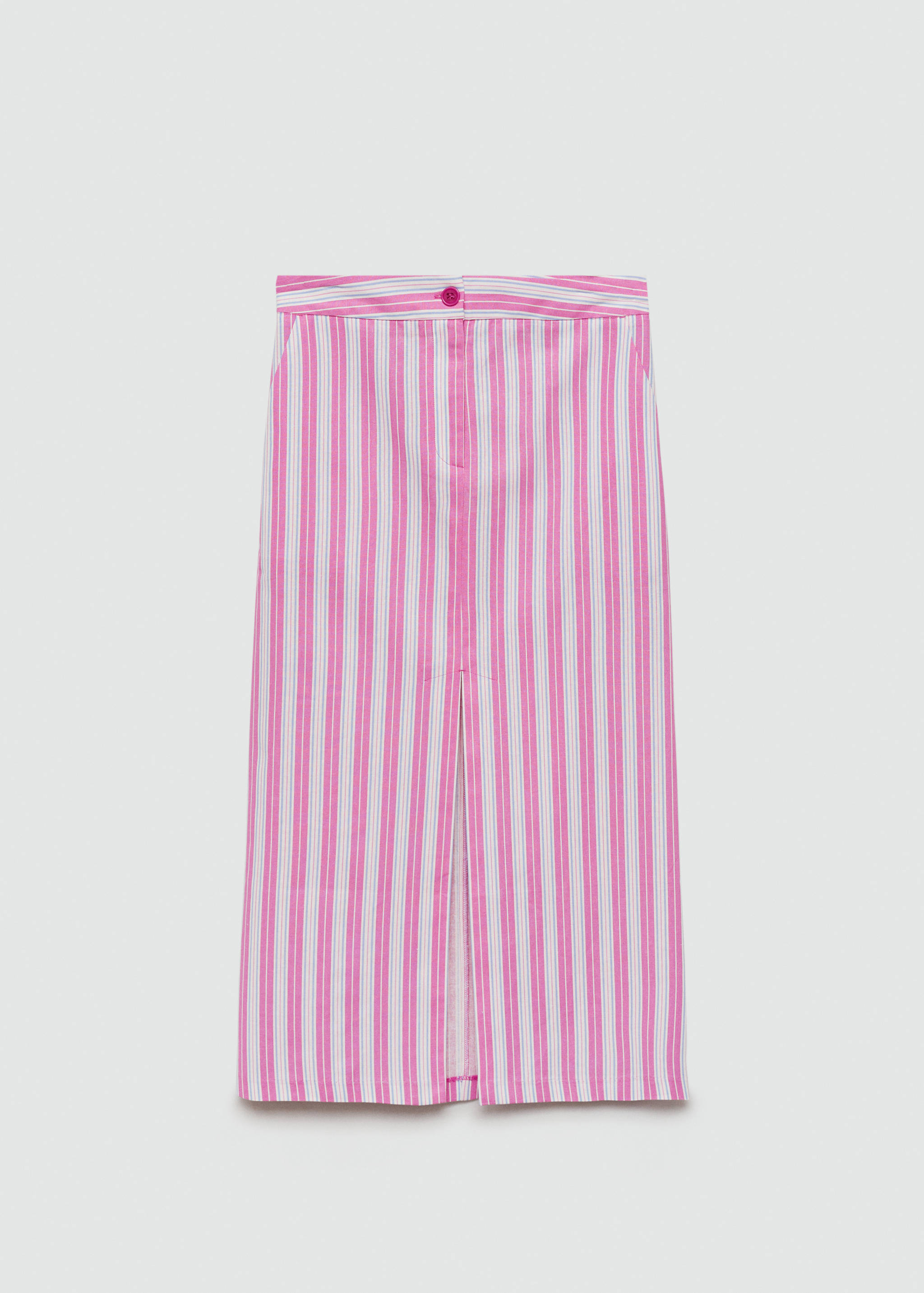 Saia às riscas com abertura - Artigo sem modelo