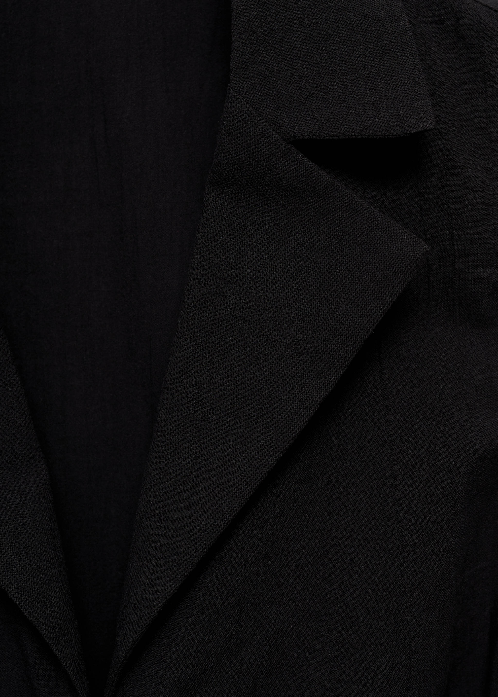 Blusa sem mangas com laços - Pormenor do artigo 8