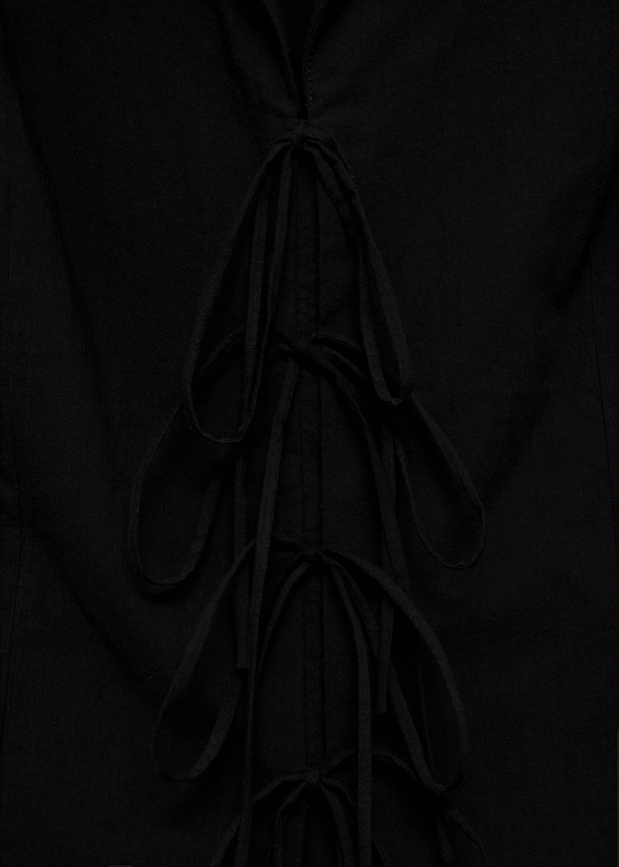 Blusa sem mangas com laços - Pormenor do artigo 0