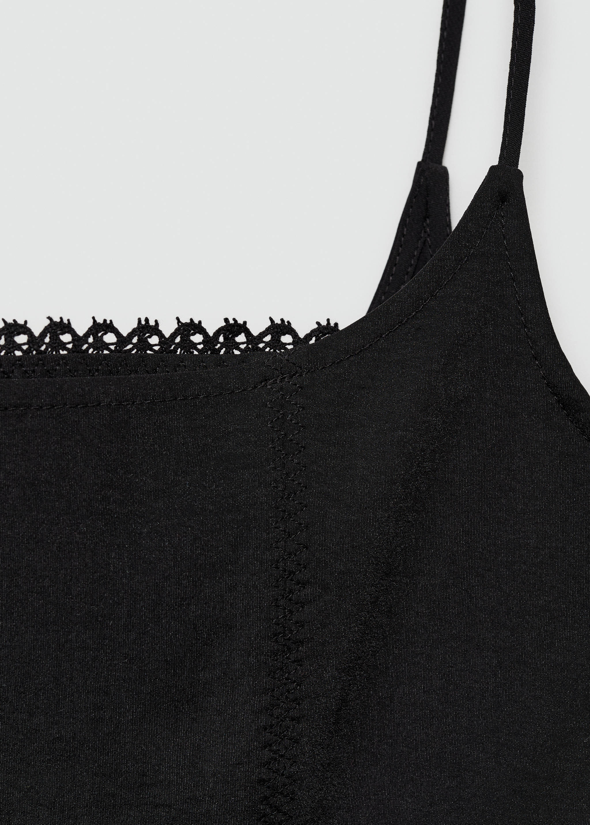 Robe bretelles détail dentelle - Détail de l'article 8