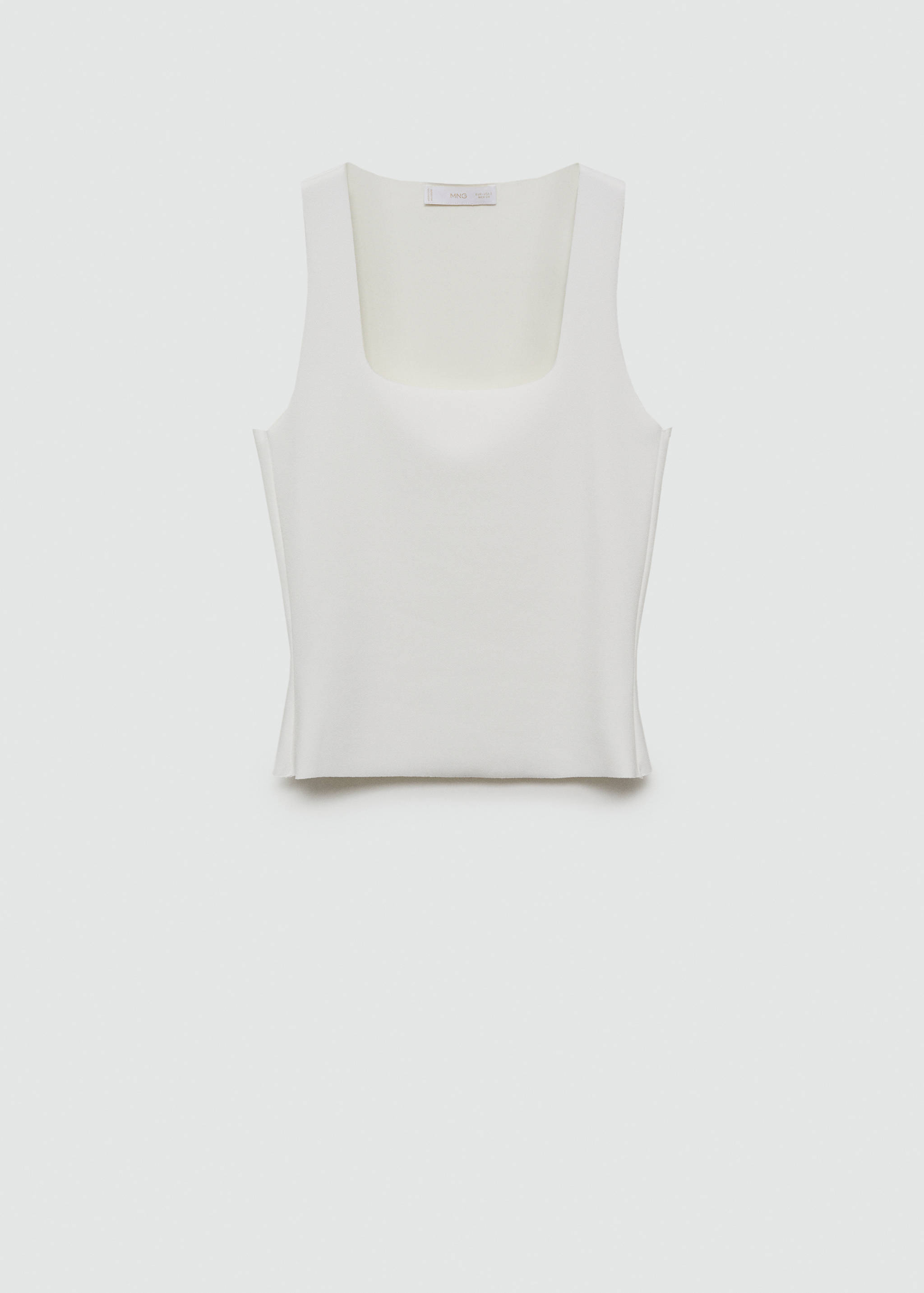 Top with wide straps - Article without model