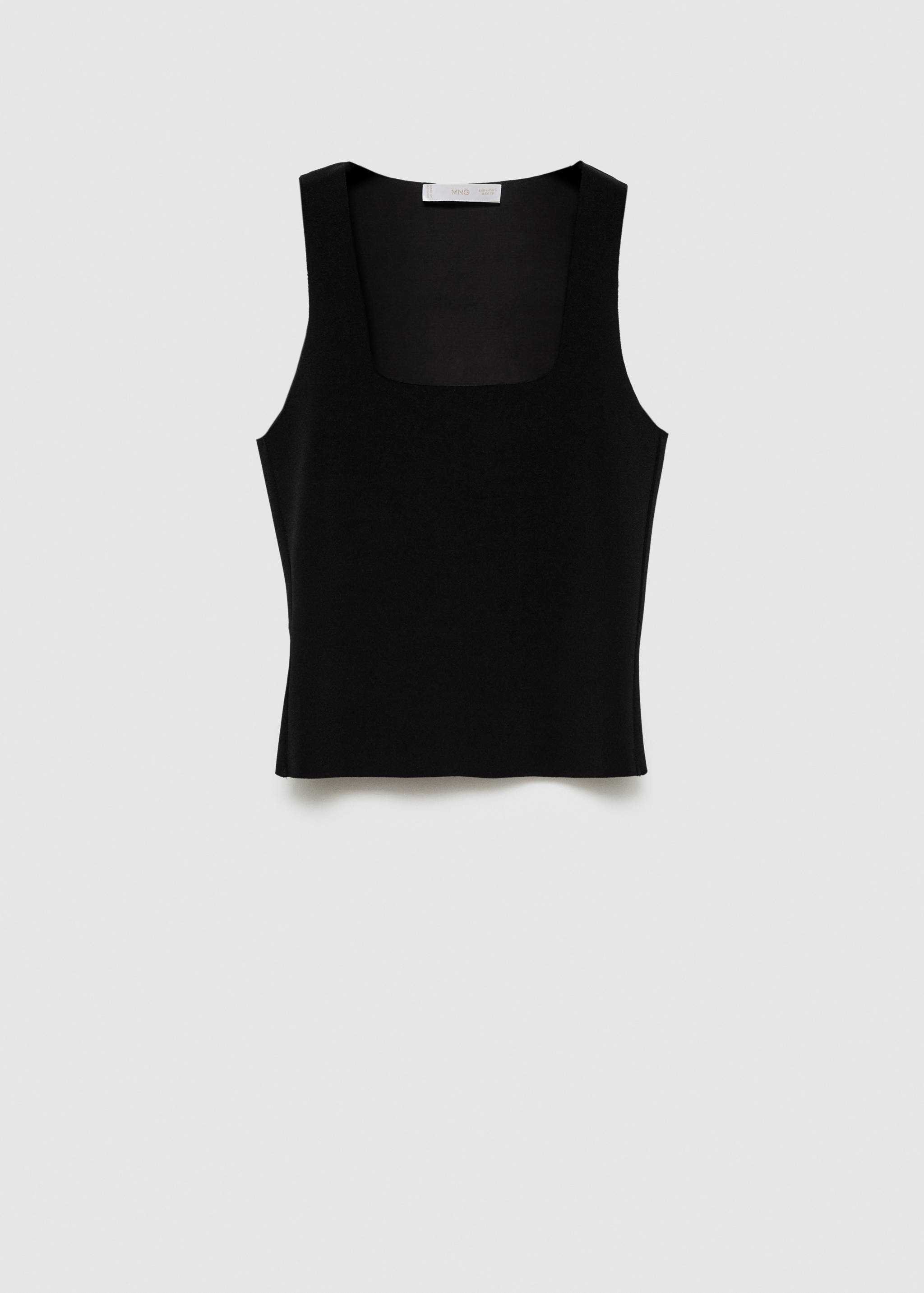 Top with wide straps - Article without model