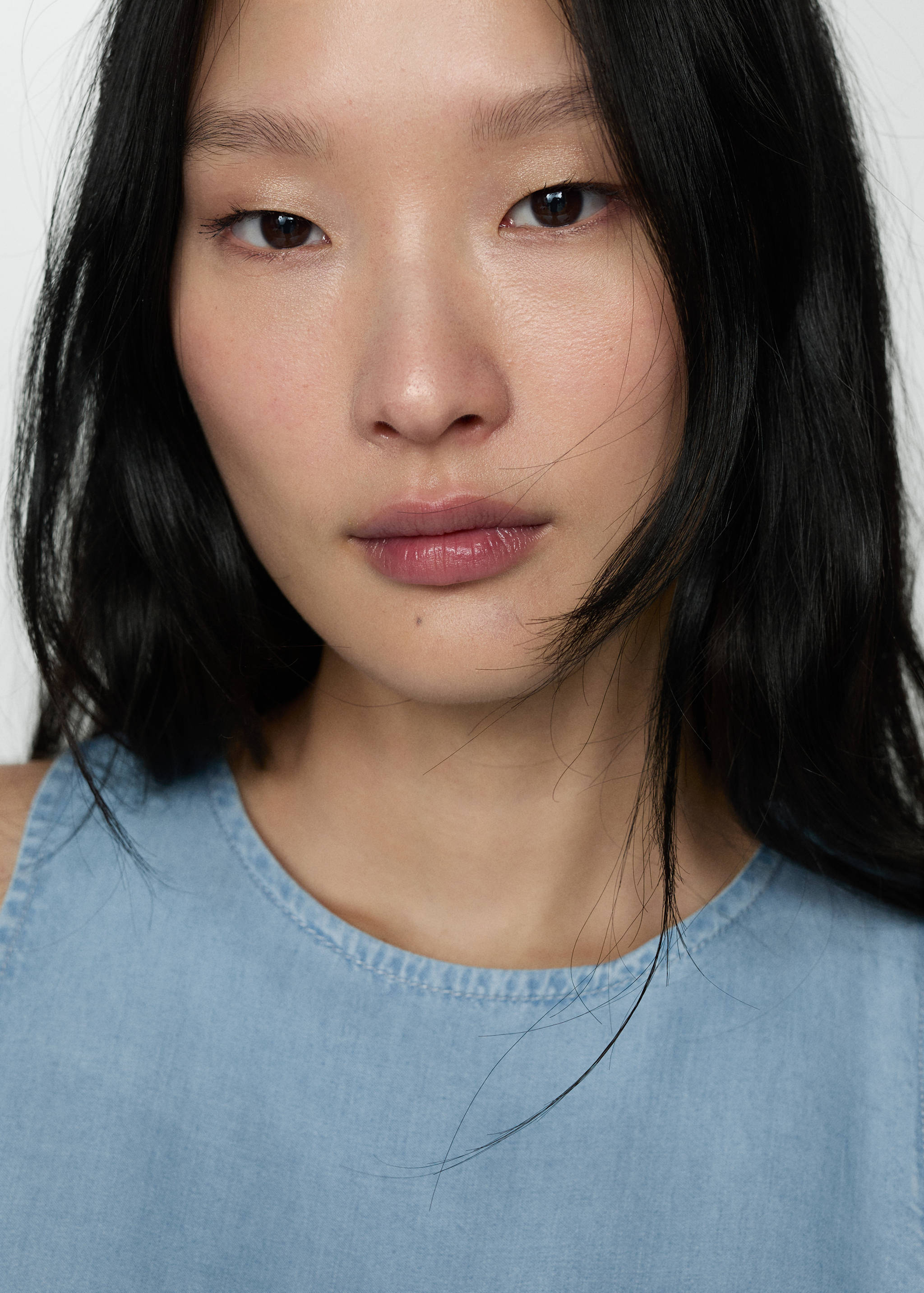 Kombinezon z lyocellu wiązany w pasie - Szczegóły artykułu 1