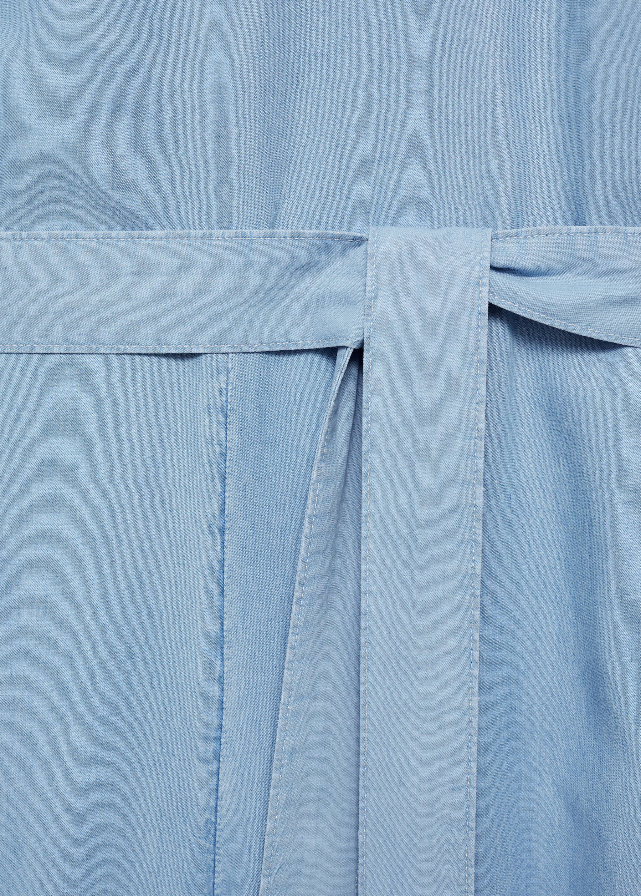 Kombinezon z lyocellu wiązany w pasie - Szczegóły artykułu 8