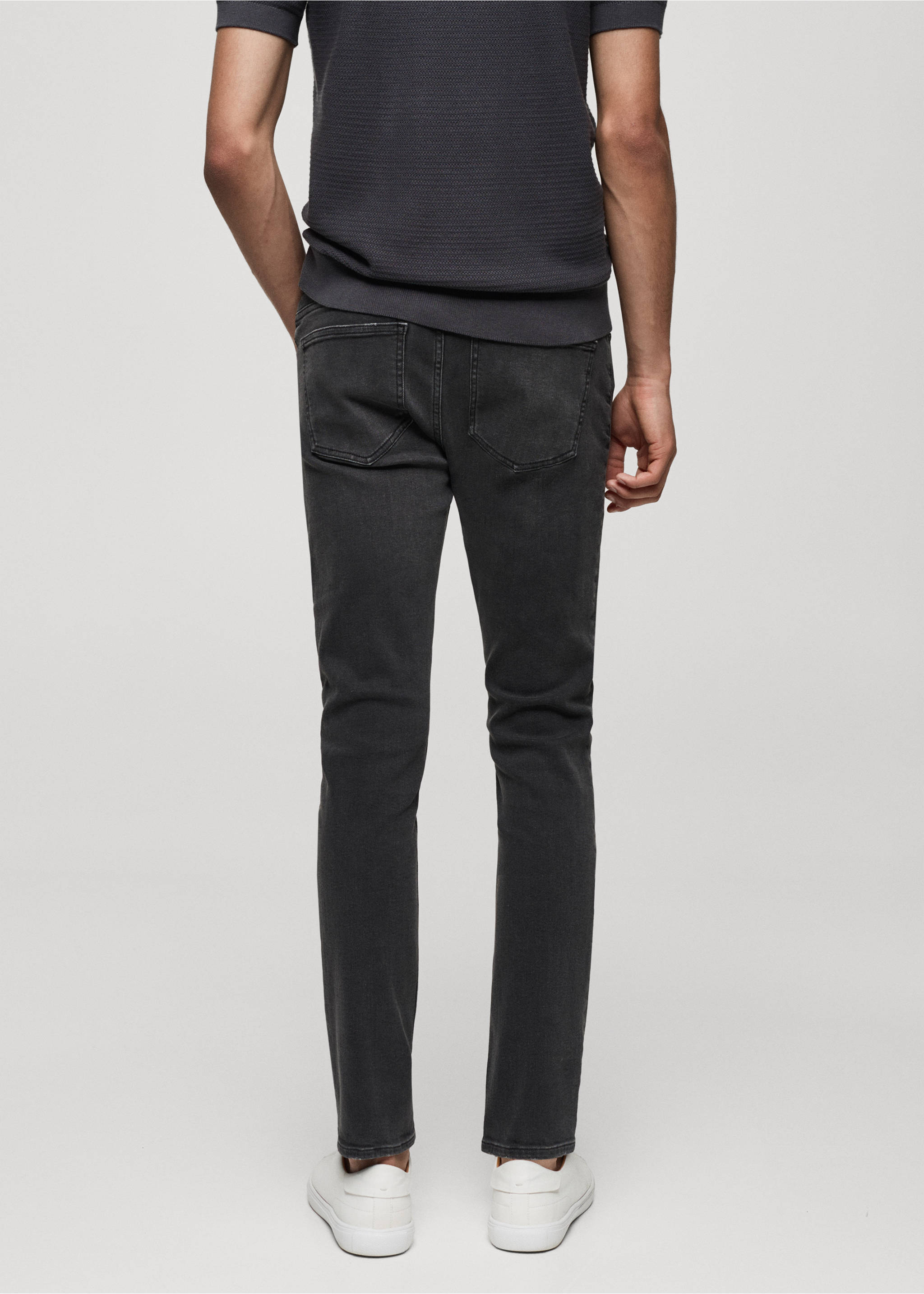 Jude skinny-fit jeans - Reverse of the article, Open Grey. Ref: 77080373-00.