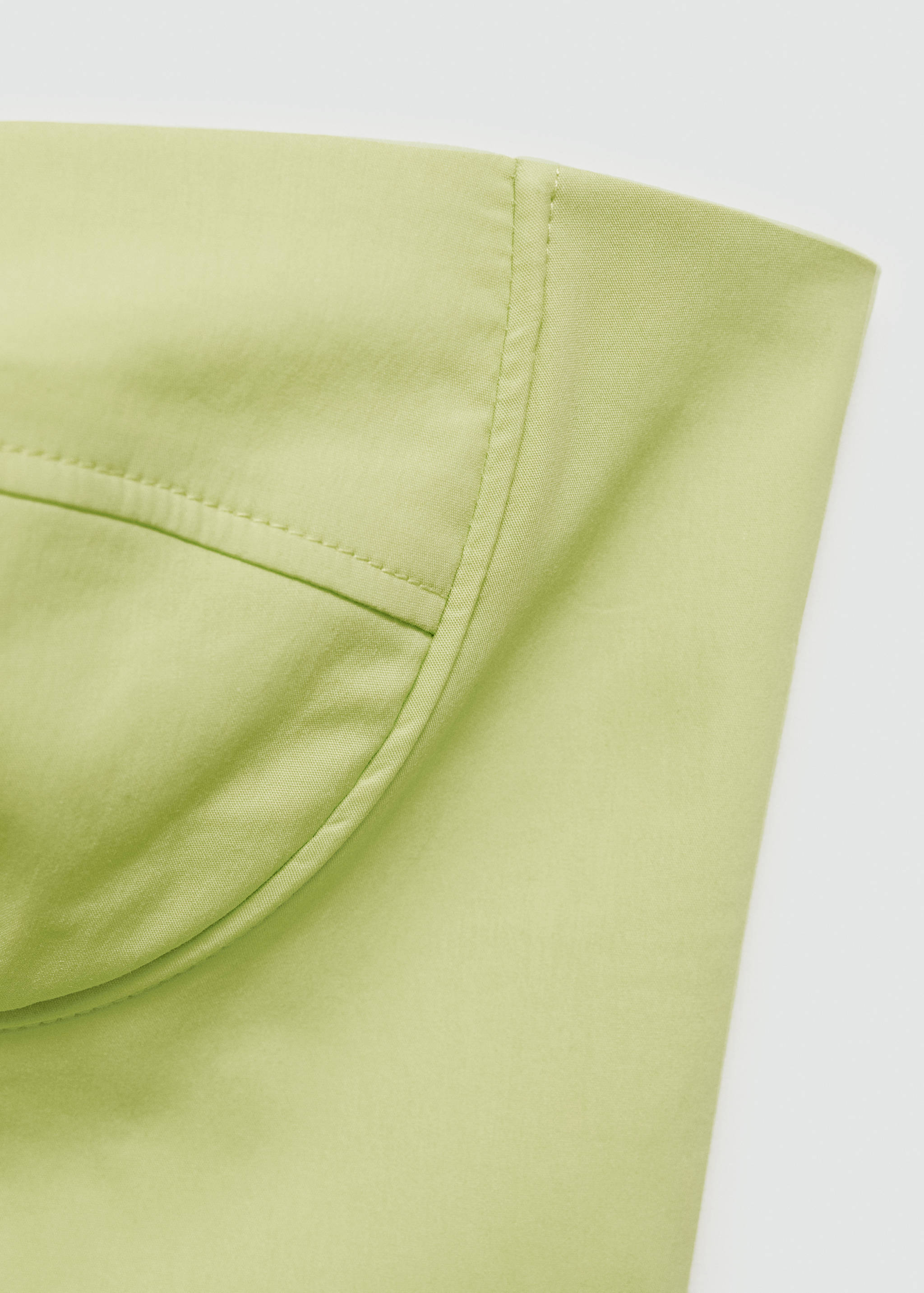 Crop top s výstřihem bez ramínek - Detail zboží 8