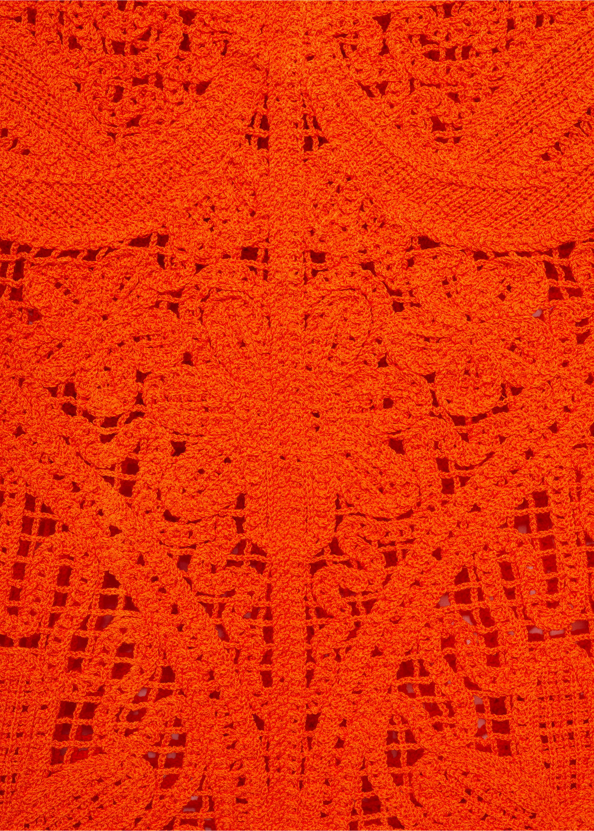 Top crochet fleurs - Détail de l'article 0, Orange. Ref: 77080385-00.