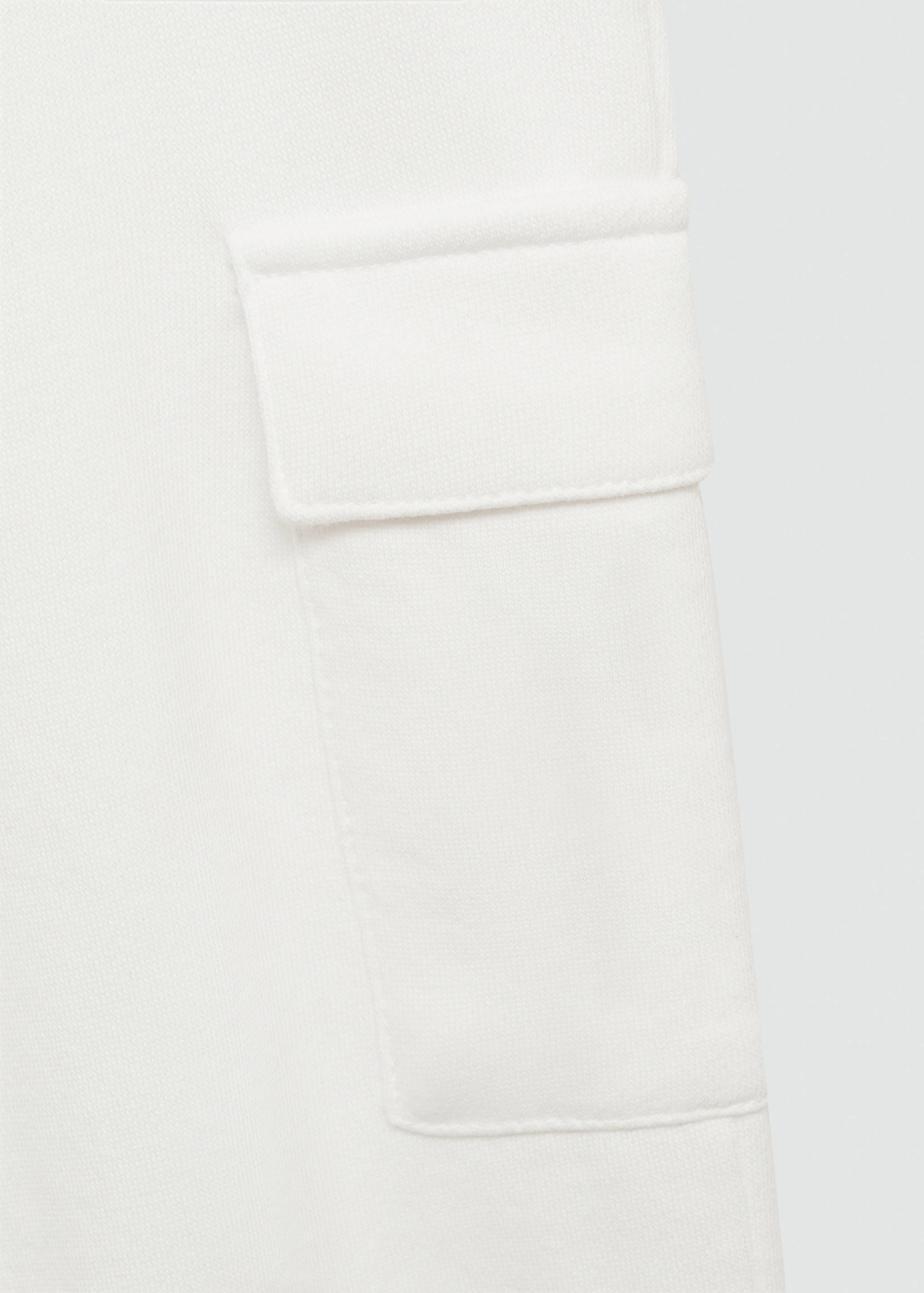Cotton cargo trousers - Details of the article 8
