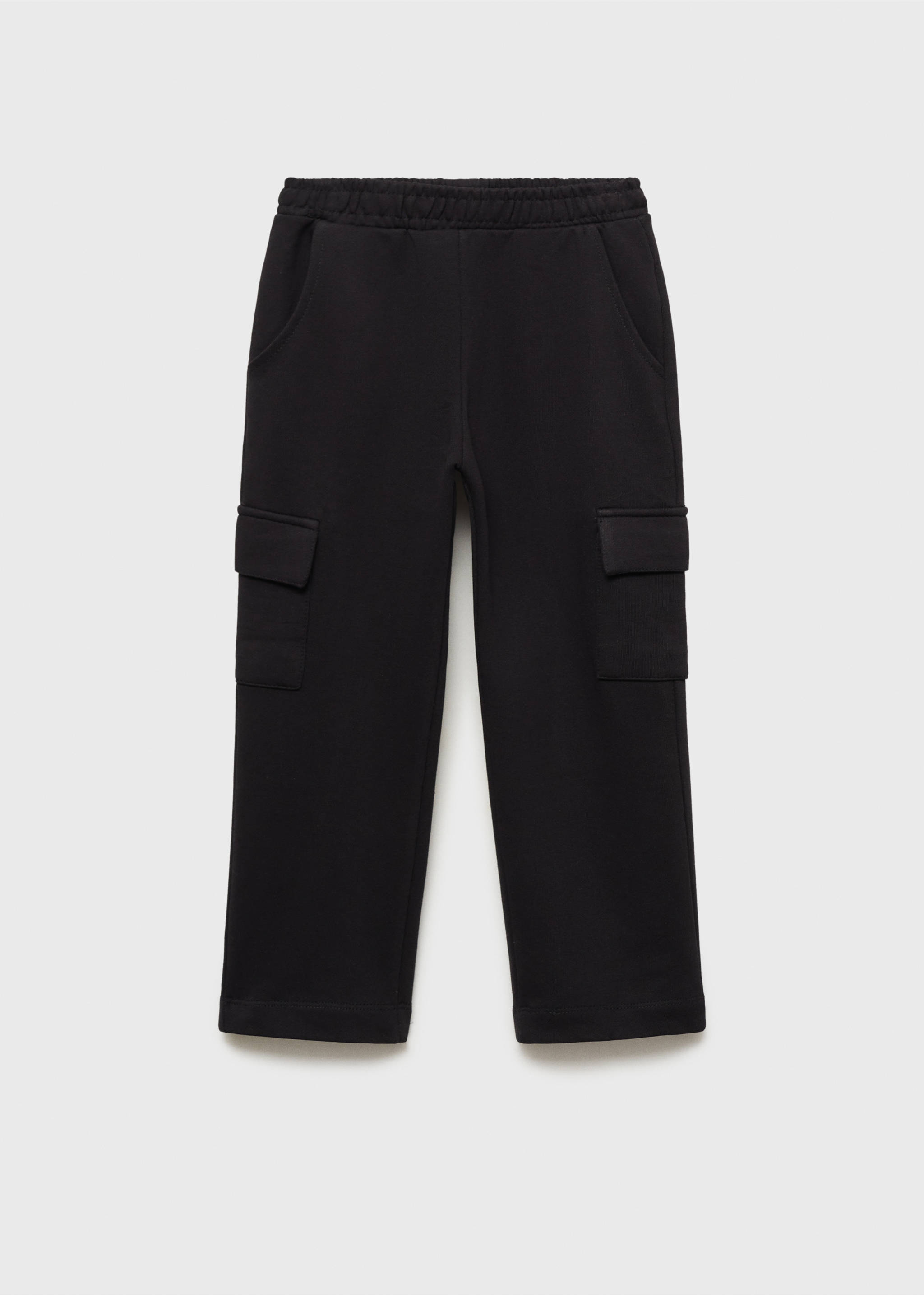 Pantalon cargo coton - Article sans modèle, Noir. Ref: 77080386-00.