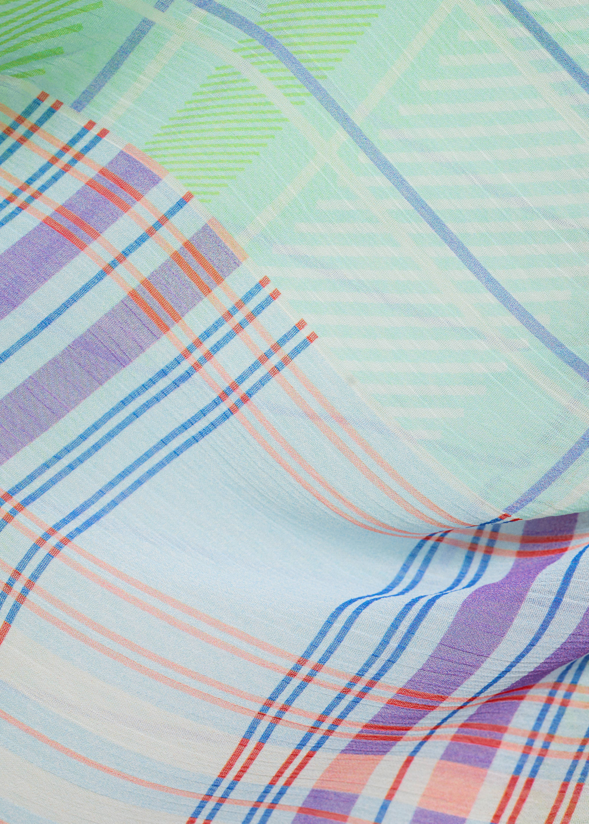 Asymmetrisches Volant-Top - Detail des Artikels 8