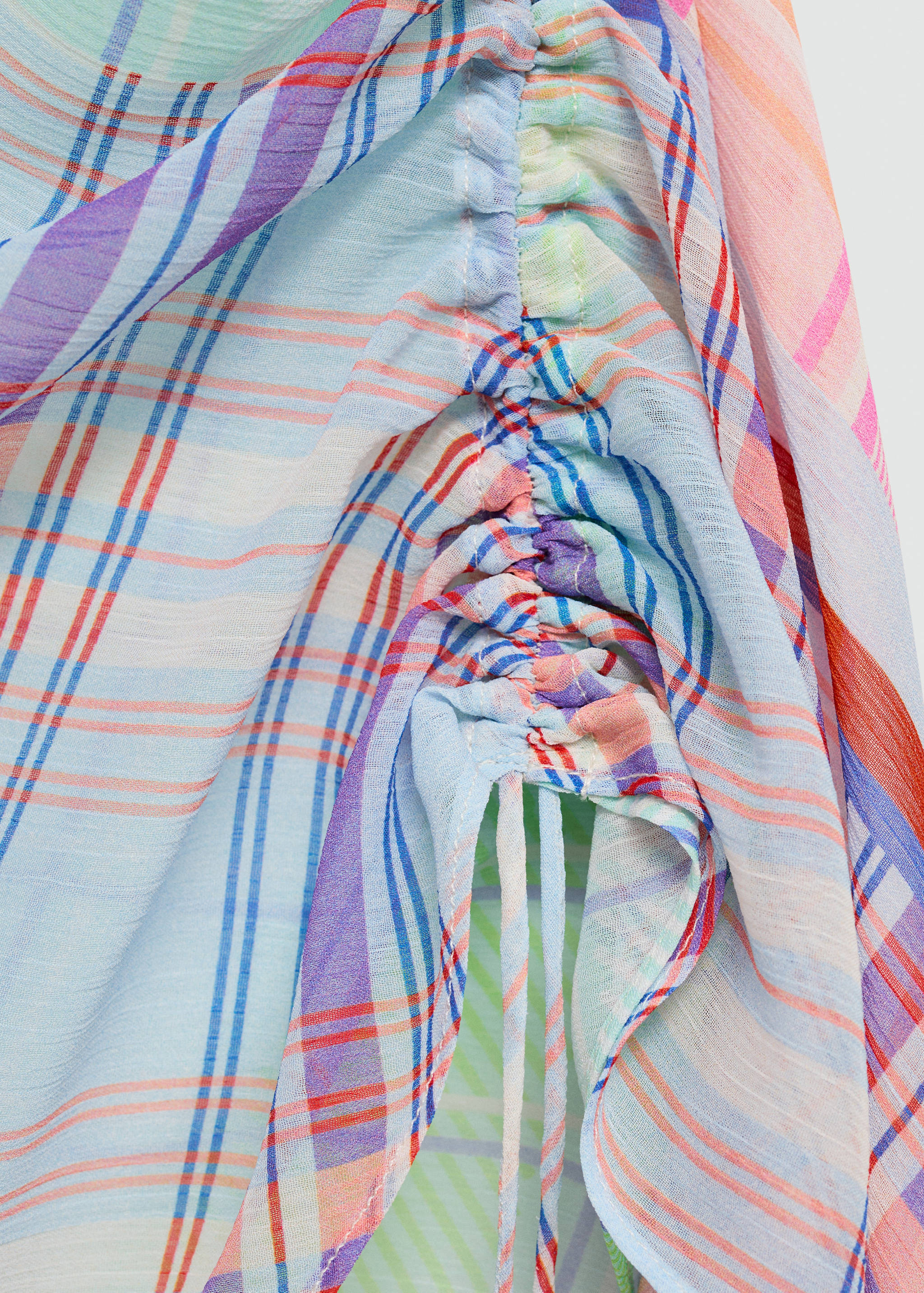 Asymmetrisches Volant-Top - Detail des Artikels 0