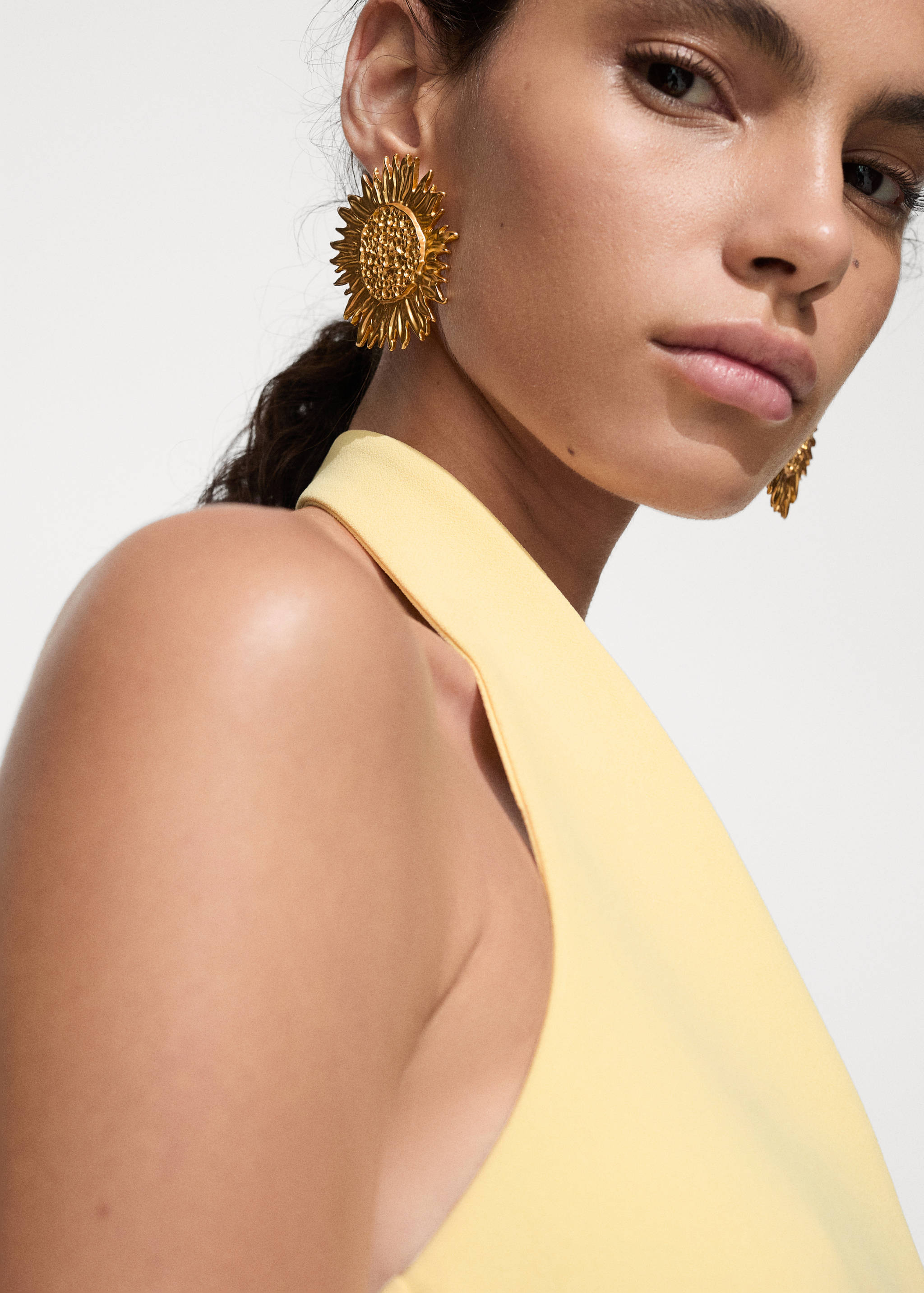 Chaleco cuello halter botones - Detalle del artículo 1